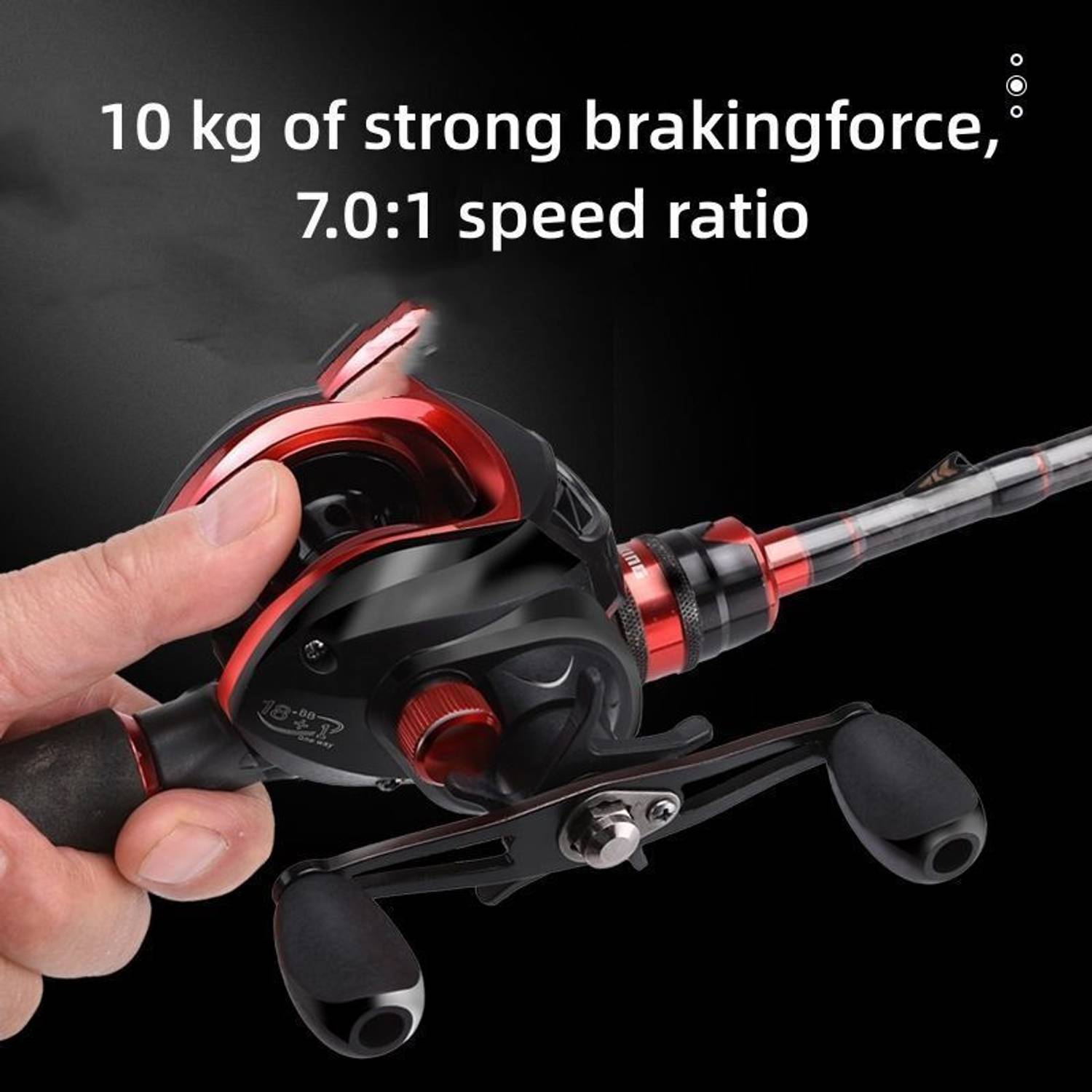 VASADIGITAL Baitcasting Reel High Speed 7.2:1 - Image 3
