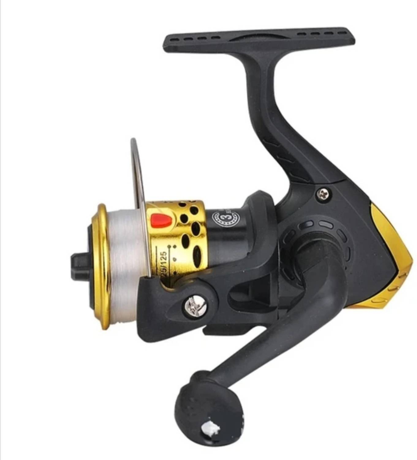 Abirs 210cm Yellow Telescopic Fishing Rod & Reel Combo - Image 5