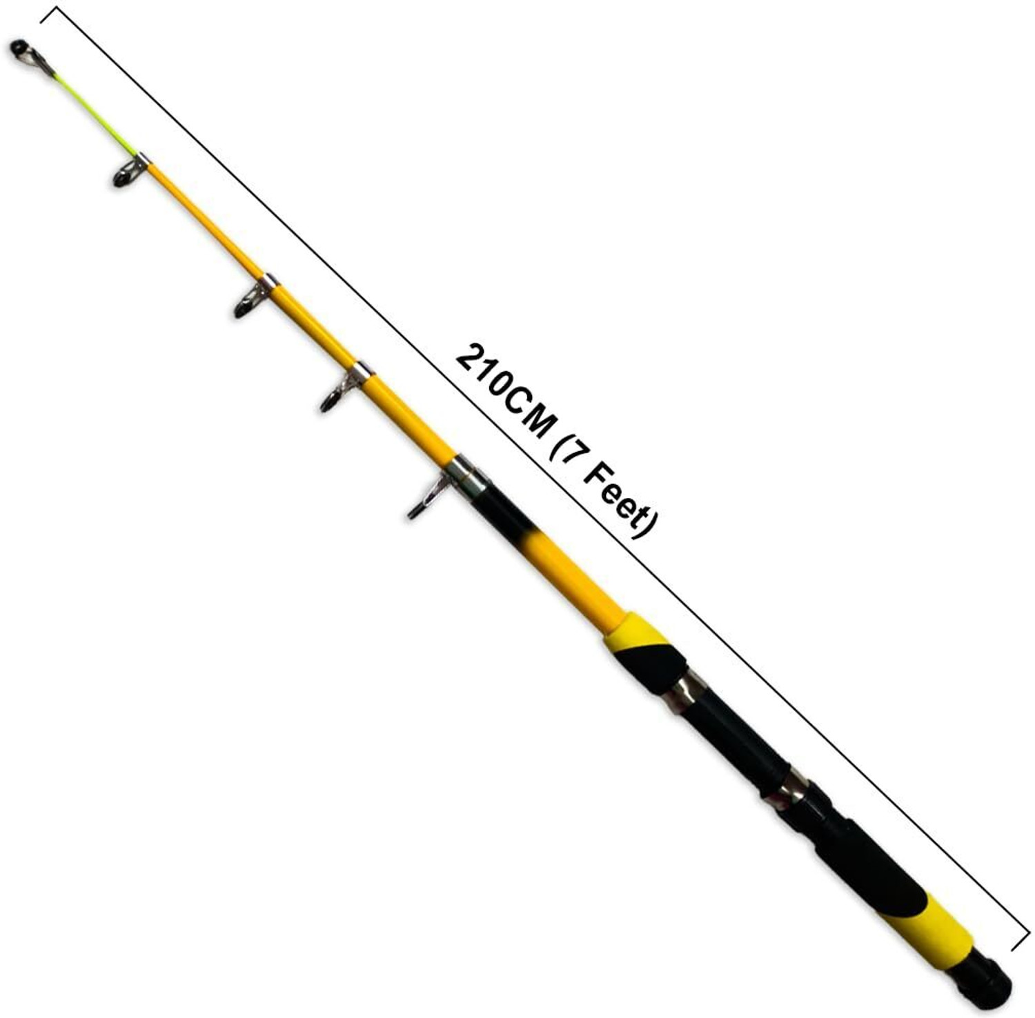 Image of SPRED fiberglass fishing rod (7 ft / 210 cm) bendao 210 Special Multicolor Fishing Rod