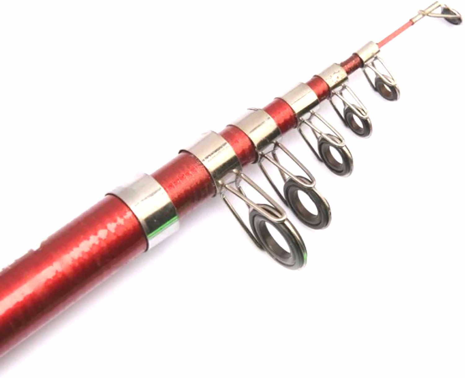Image of Styleicone 7 ft high quality fishing rod N1 2.1MTR N1 Red Fishing Rod