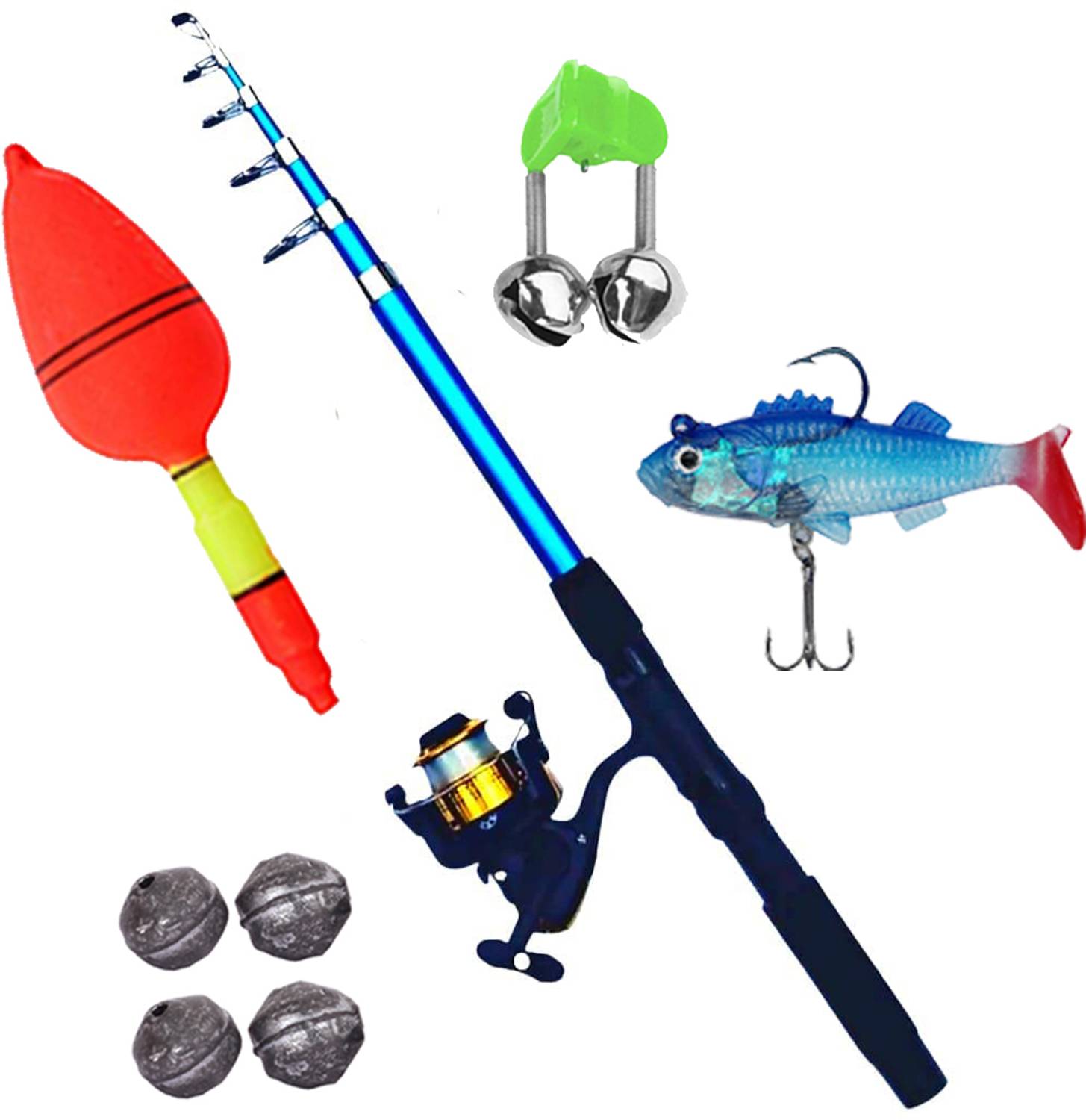 FBC Spinning Rod Reel 7FEET Fishing Rod Multicolor Fishing Rod