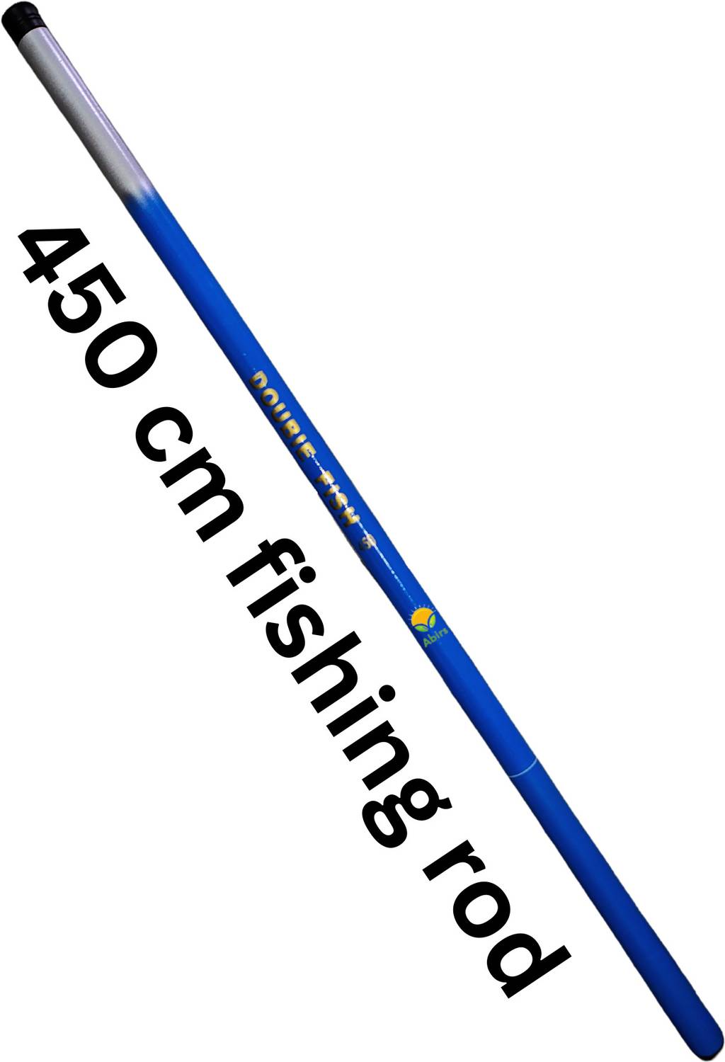 Abirs 450 cm fiber fishing nrod 4.5 mtr Blue Fishing Rod