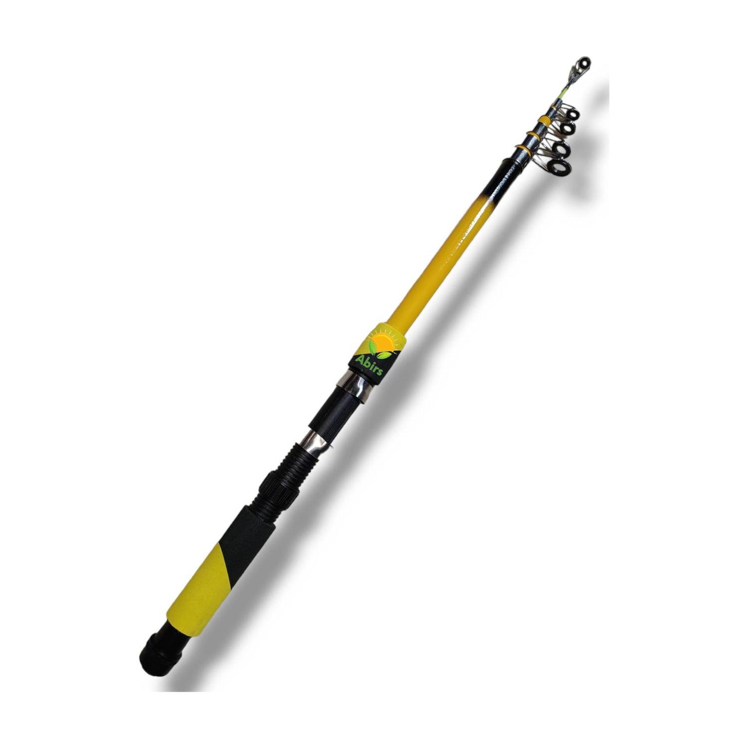 Abirs fiberglass fishing rod (7 ft / 210 cm) bendao 210 Special Yellow Fishing Rod