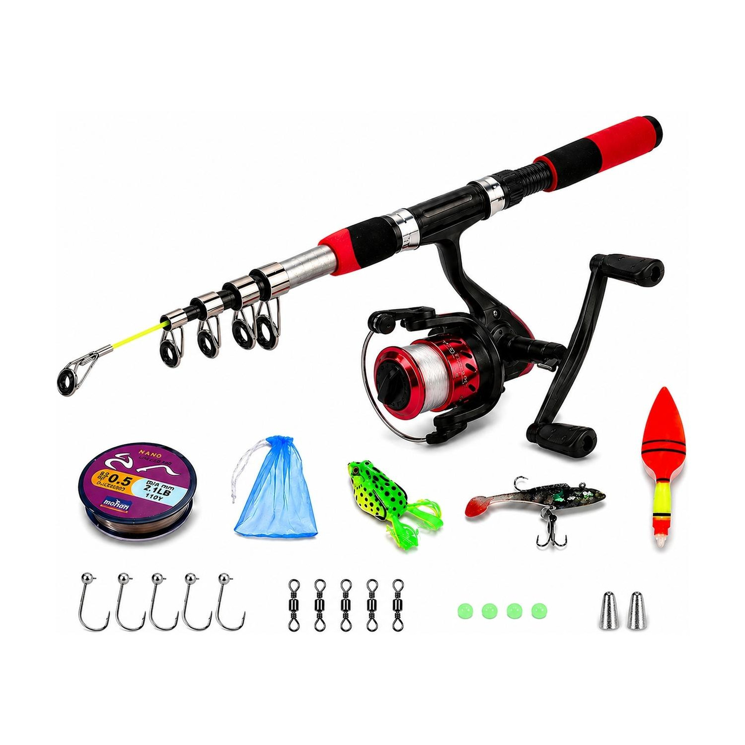 YadavGlobalMart YGMHERO6 YGM6 Multicolor Fishing Rod