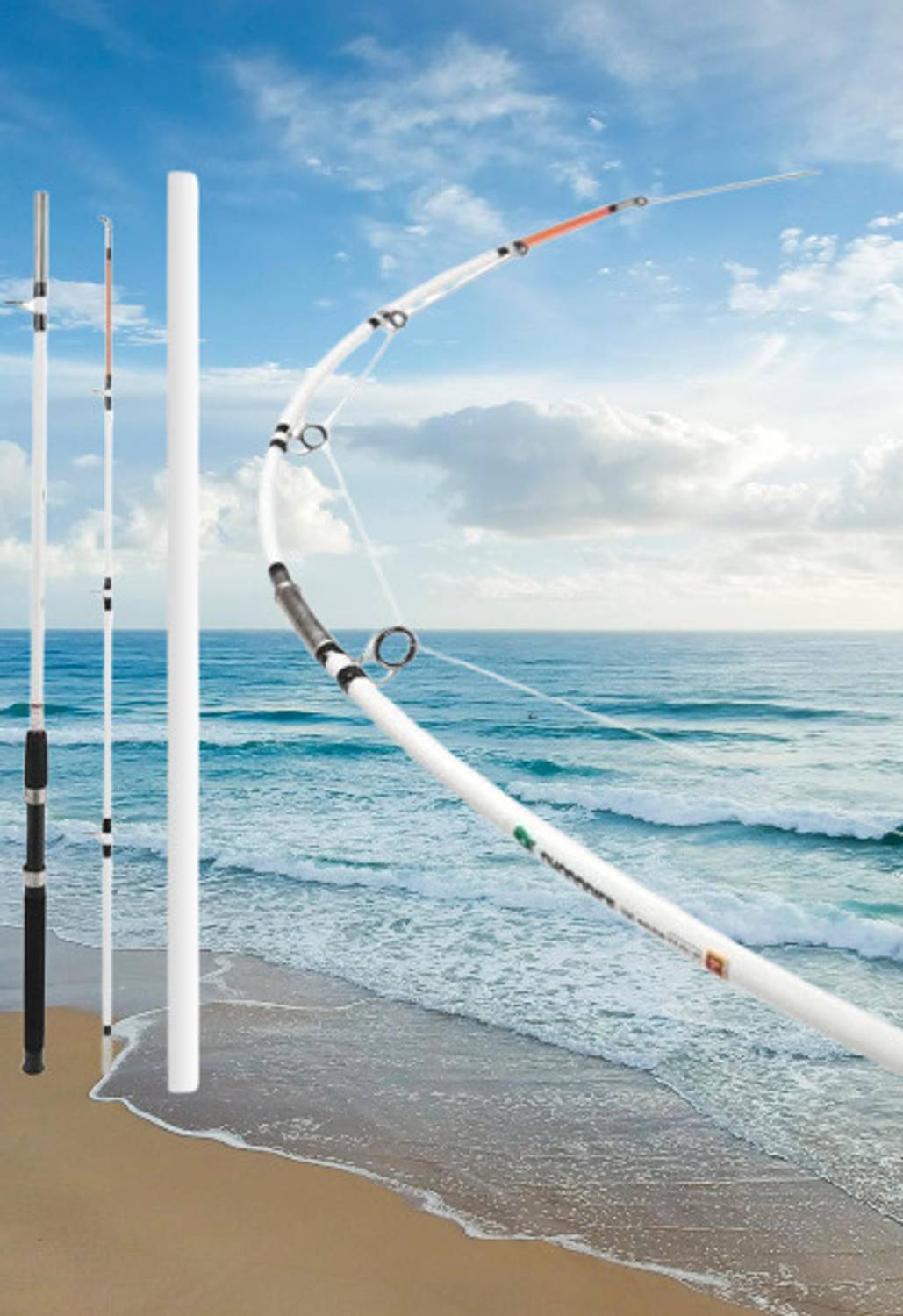 MR Shark Long rod heavy set 1501 lL set White Fishing Rod - Image 3