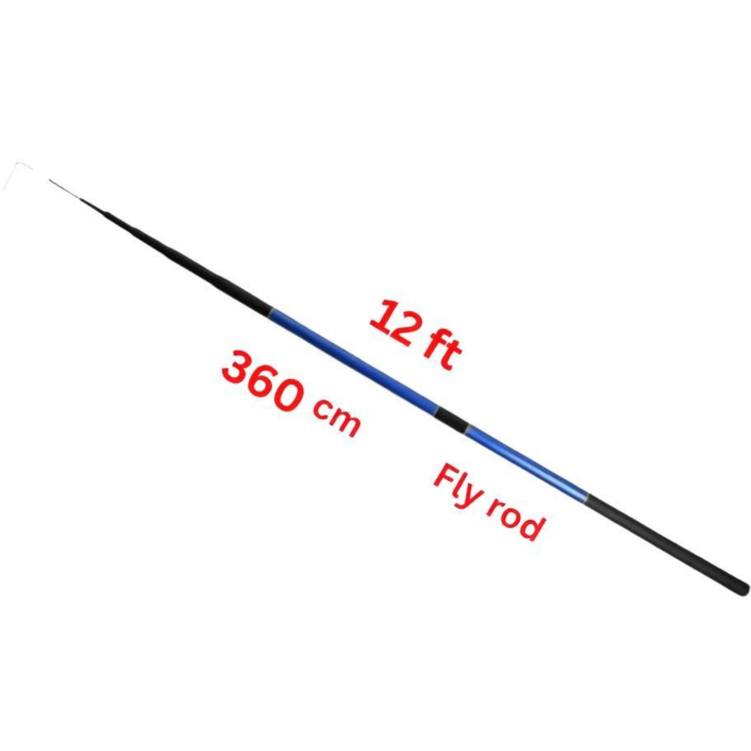 Image of Abirs 12 ft fly 360 long Blue Fishing Rod
