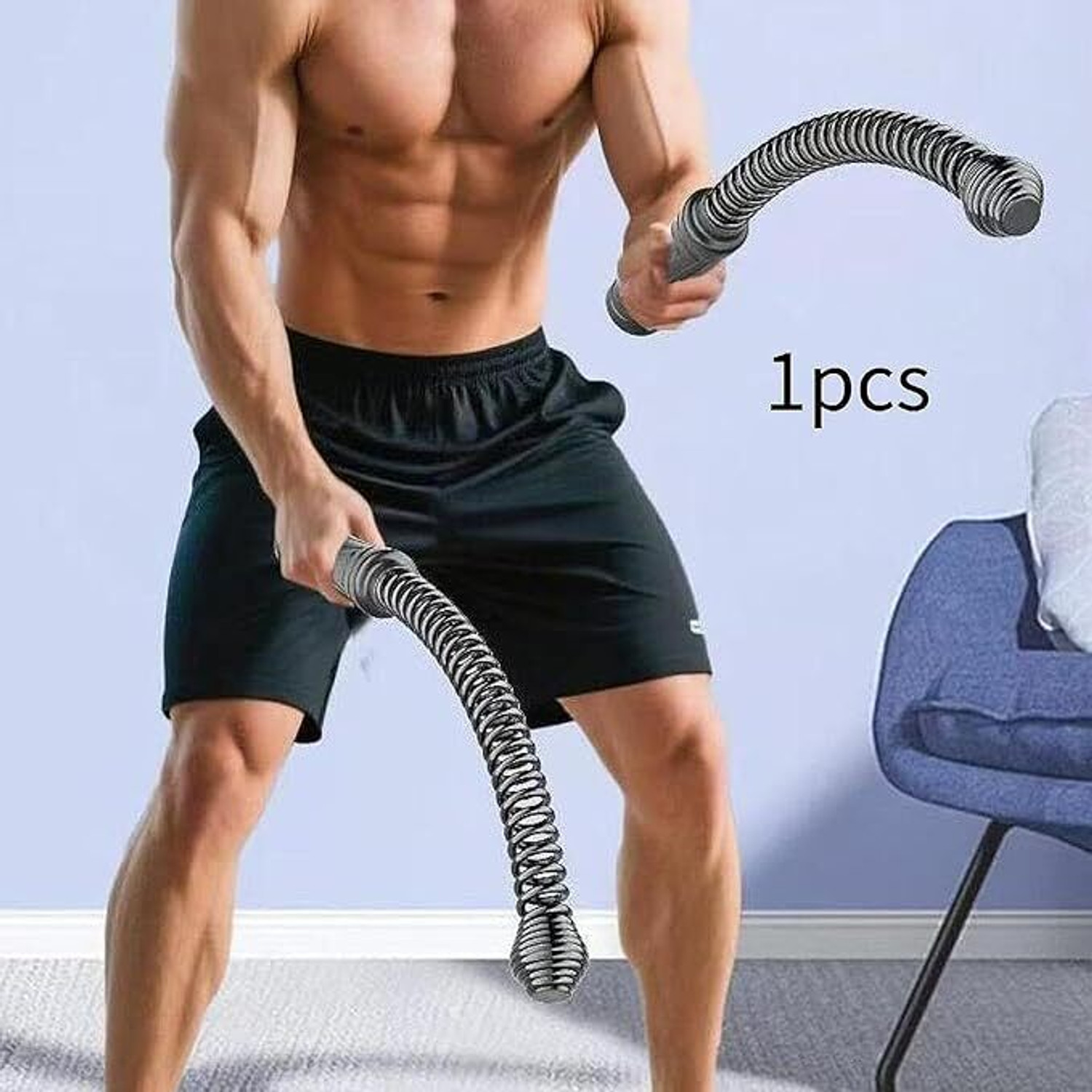 Image of DEVICE Ropeless Battle Rope for Home & Gym! Balance Disc Fitness Balance Board