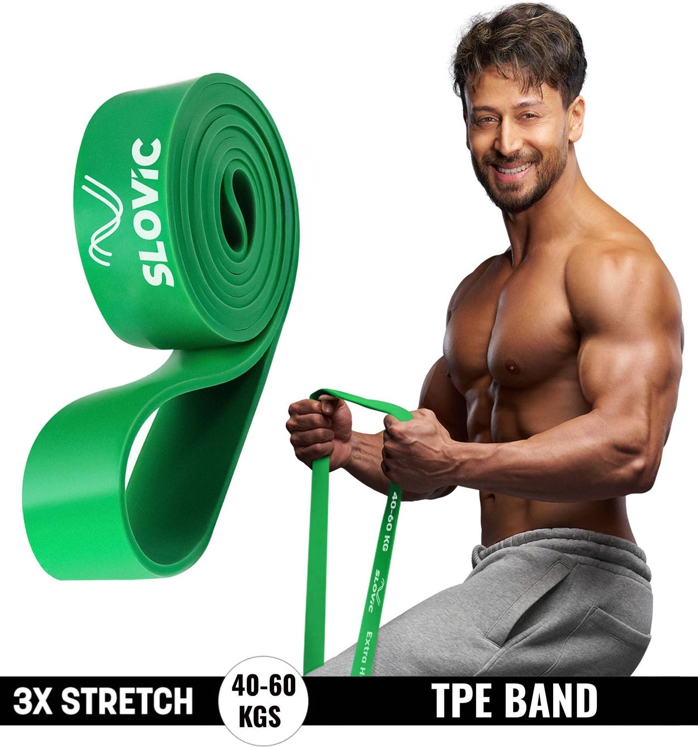 SLOVIC TPE Resistance Bands for Workout