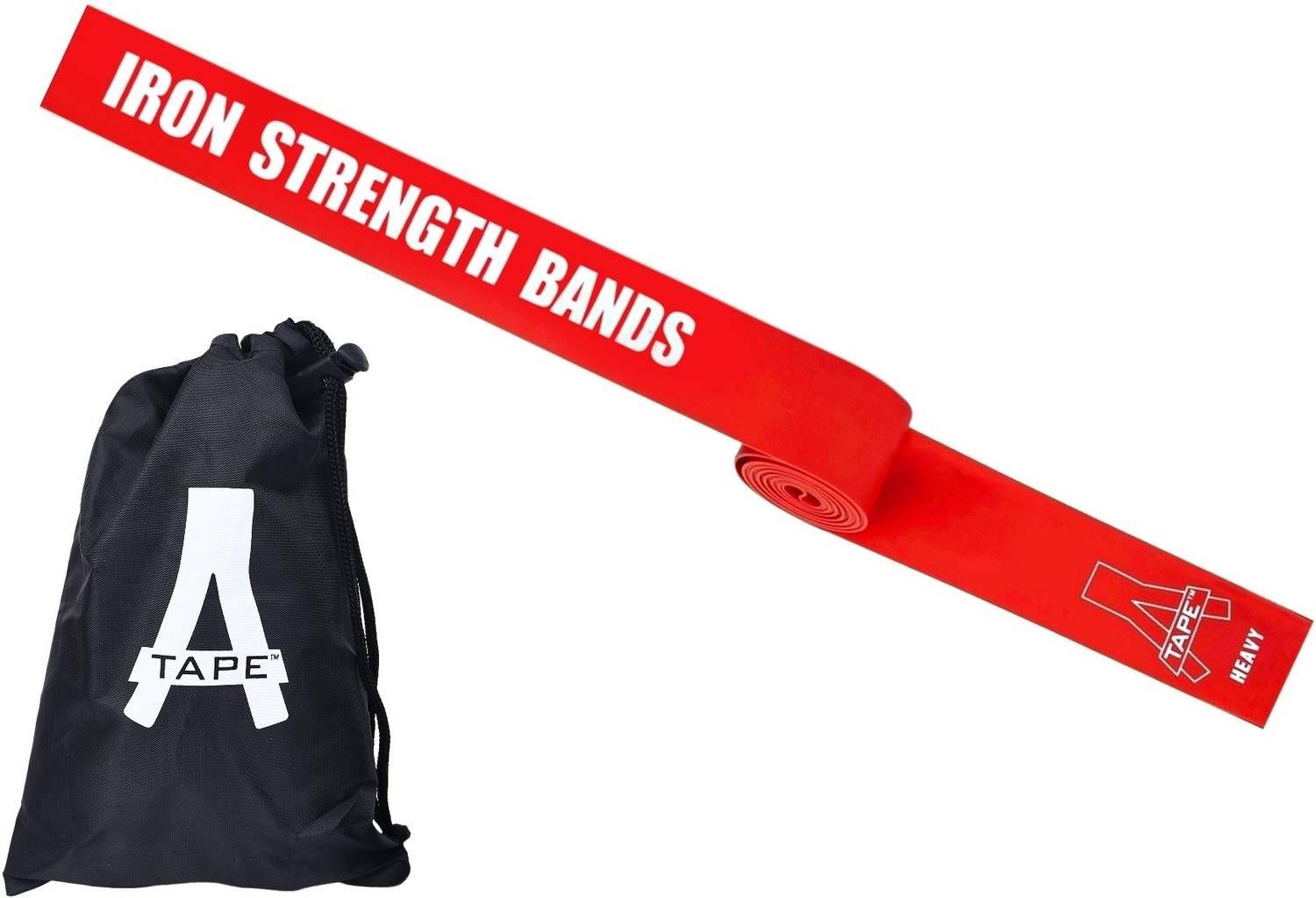 A-TAPE Muscle Floss Bands (5’ Ft Long X 2” inch Width) Compression Bands for Mobility Resistance Band