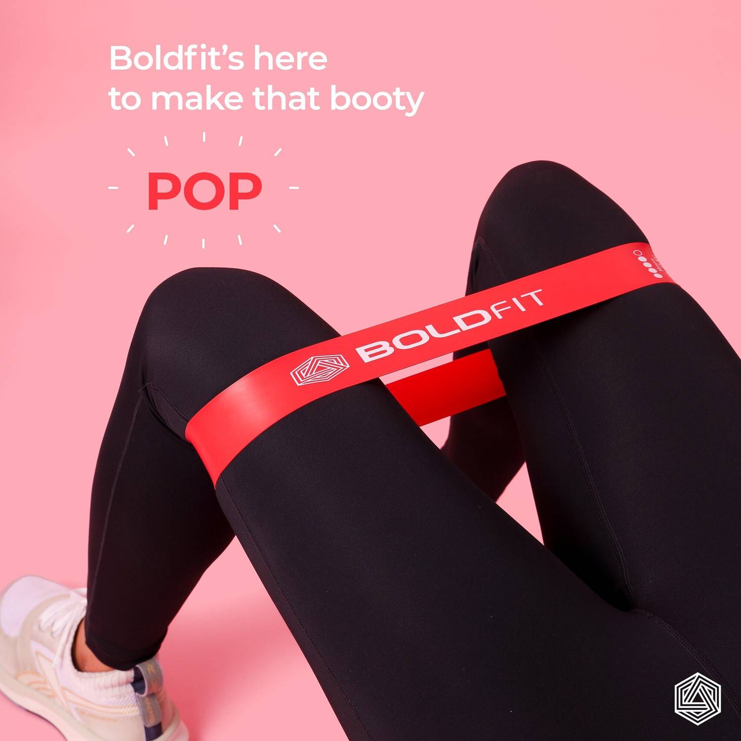 BOLDFIT Resistance Bands Mini Loop for Home Workout - Image 4
