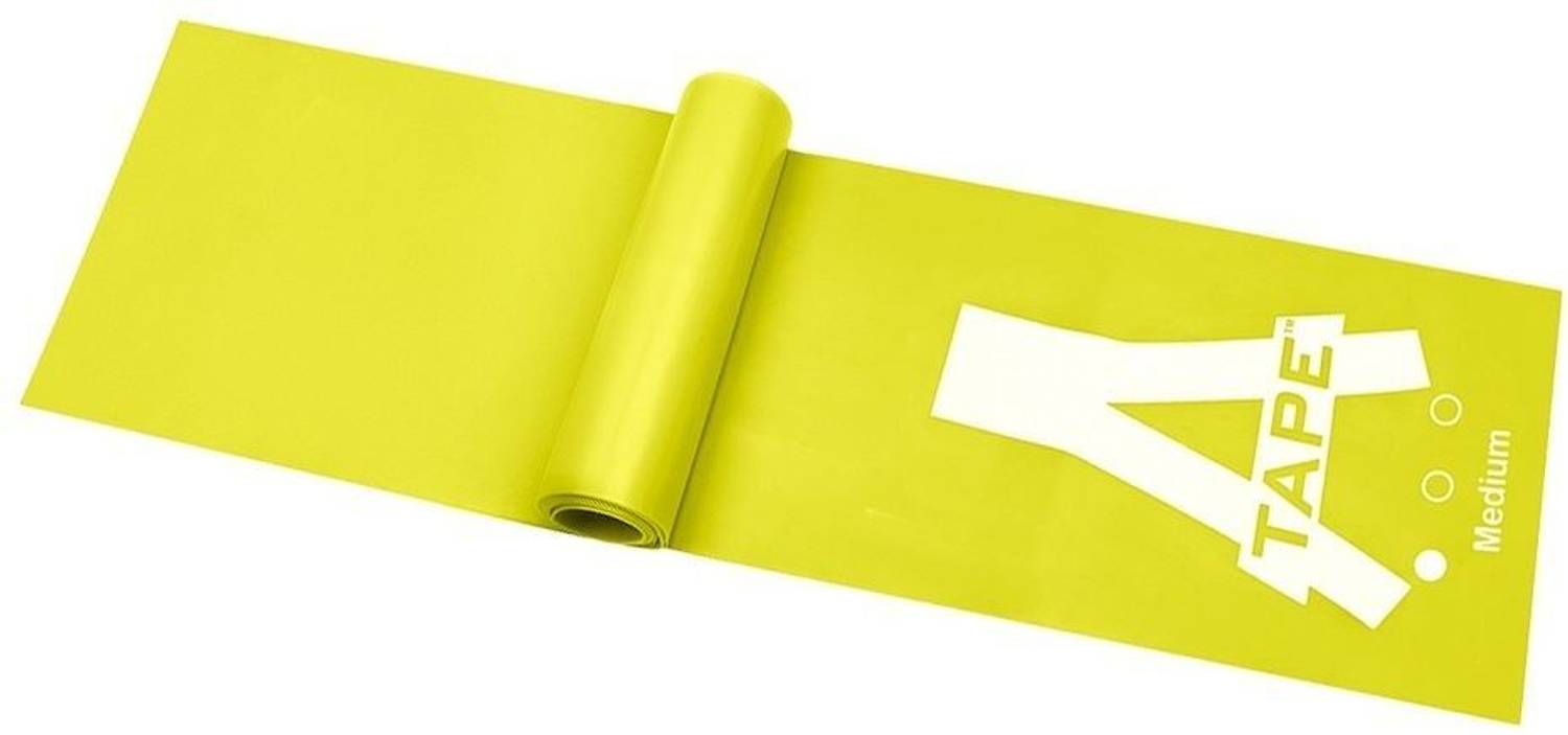 A-TAPE Professional TPE Resistance Thera Band | 51 * 6 inch | for Exercise & Yoga Fitness Band