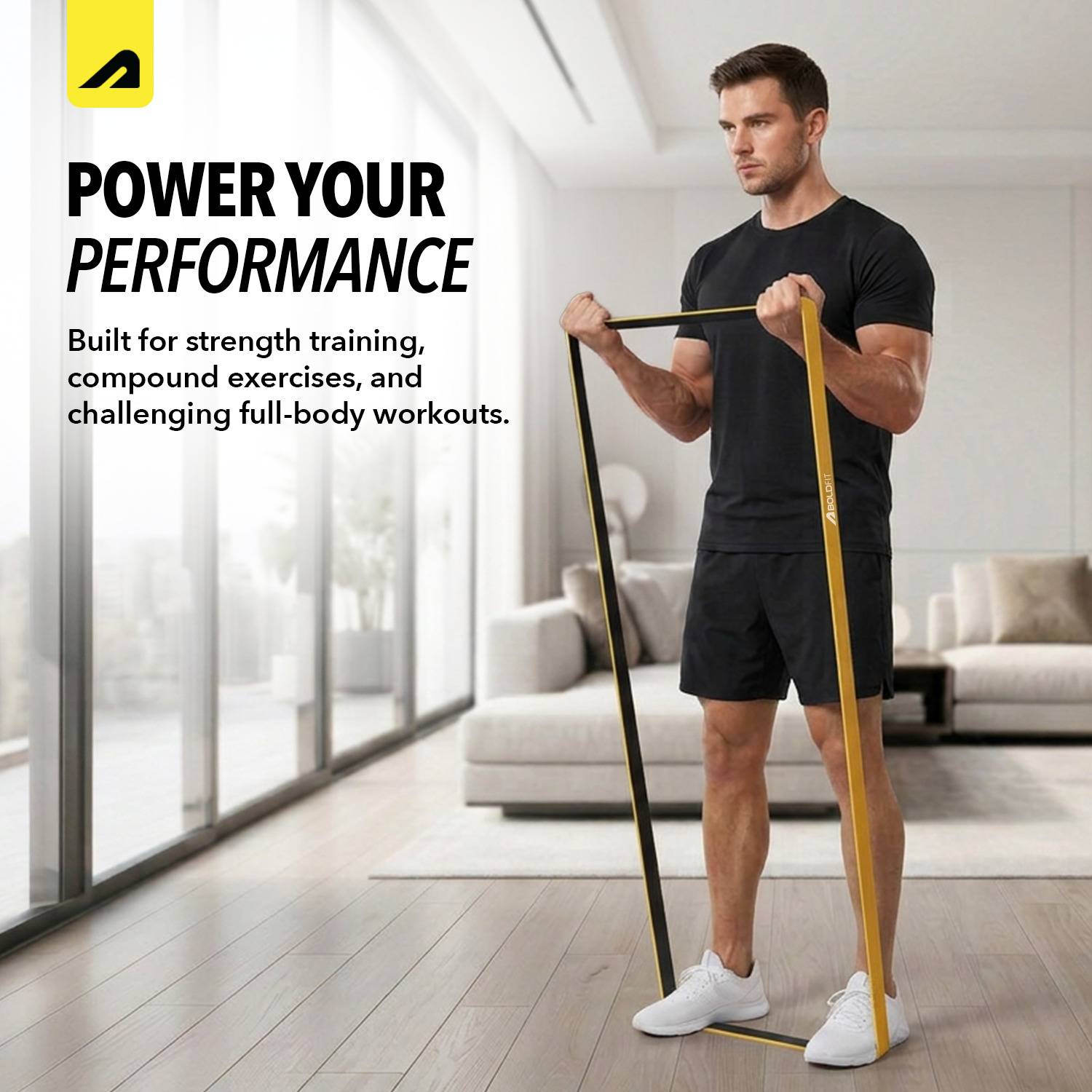 BOLDFIT Heavy Resistance Band - Image 3