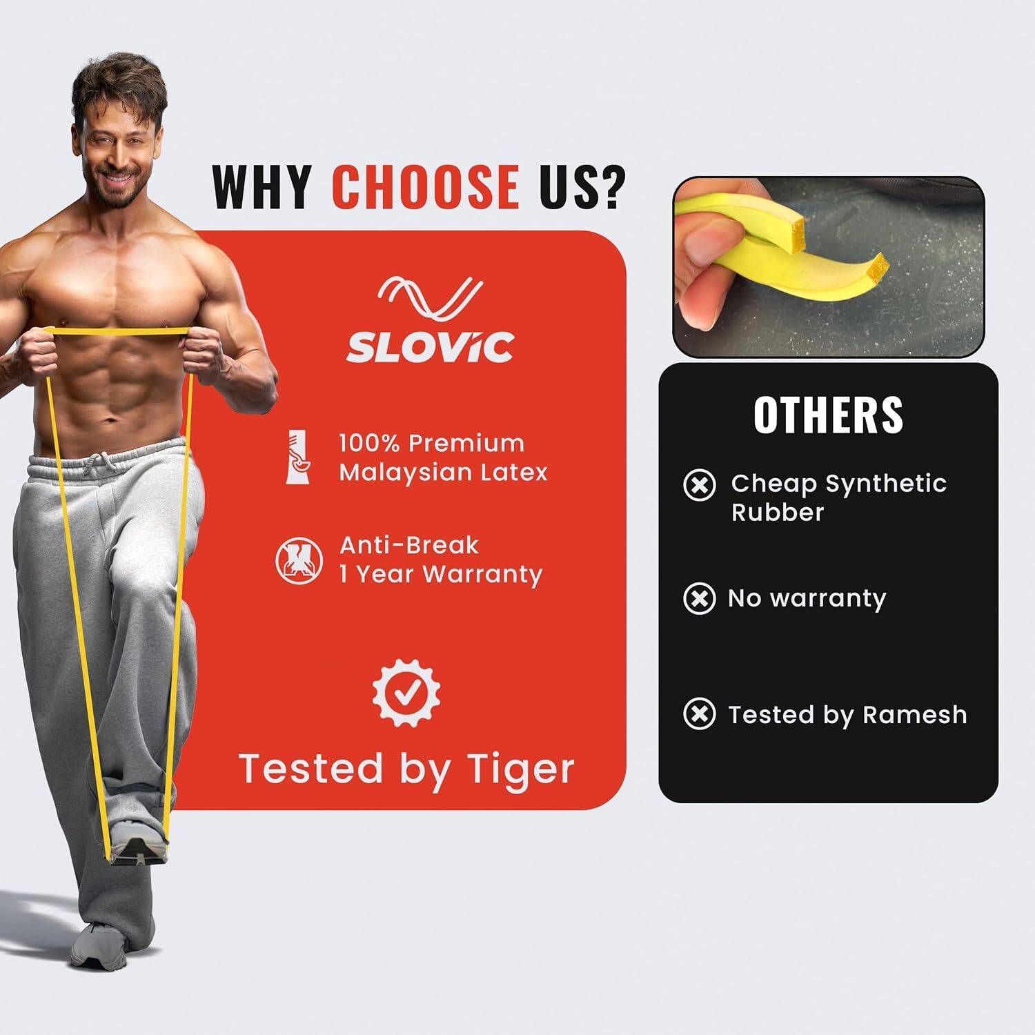 SLOVIC Home & Gym Fitness Band (3-7 kg) - Image 4