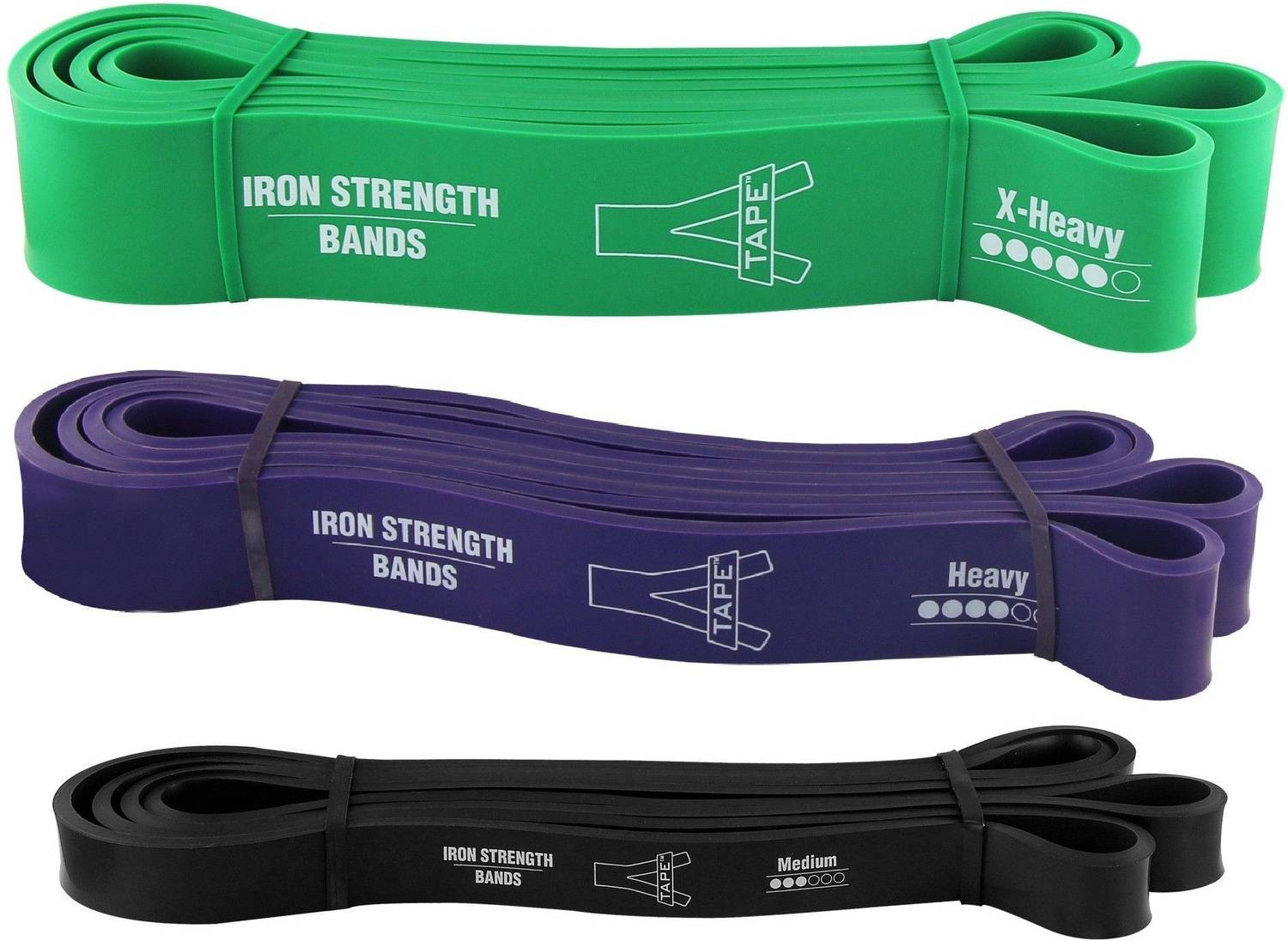 Agam A-Tape Exercise Heavy Resistance Super Loop Band Aerobic & Cardio, 41 inch long Fitness Band