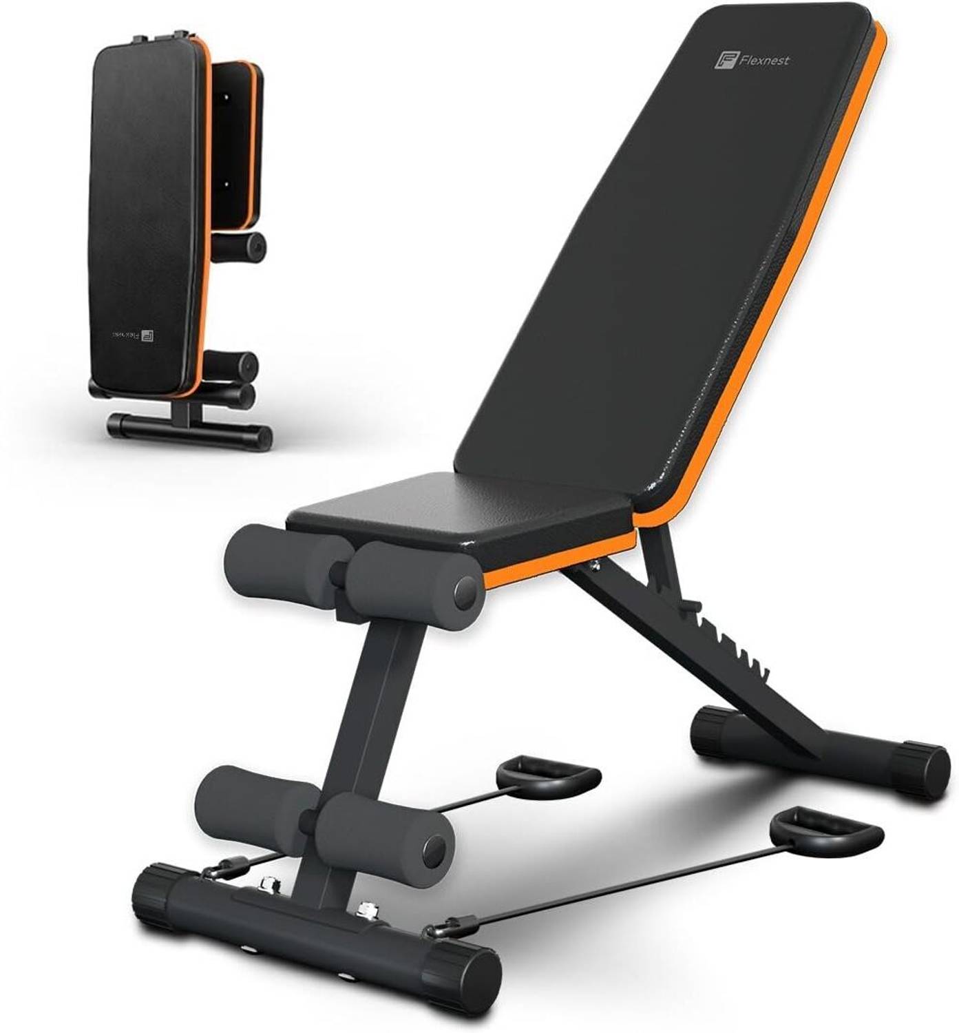 Flexnest Flexbench EZ Foldable Gym Bench Incline Decline with