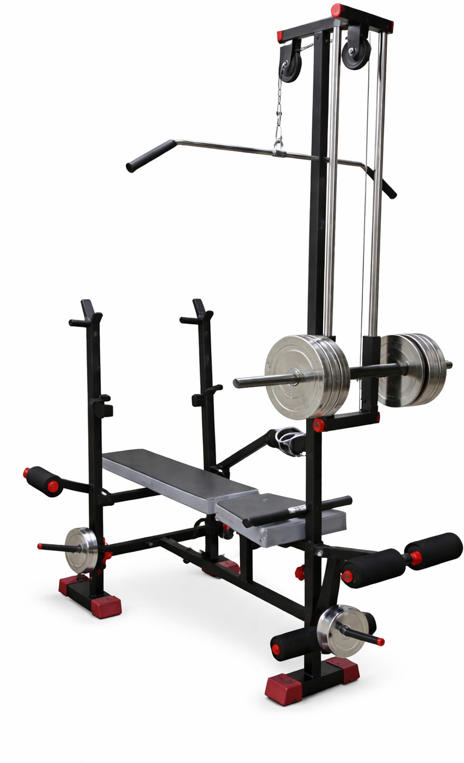 Image of GoFiTPrO 20 /1 Single Support Black Multipurpose Fitness Bench