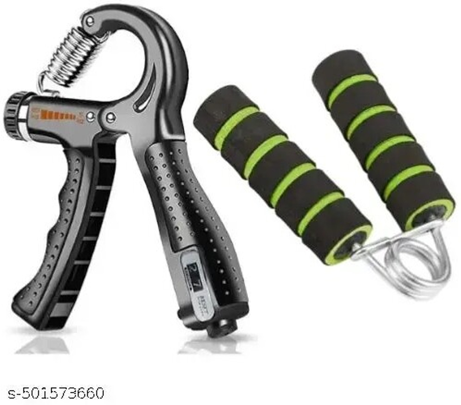 Image of Khargadham Counter Hand Grip Strengthener with Foam Handle,for Finger Exerciser Power Gripp Hand Grip /Fitness Grip