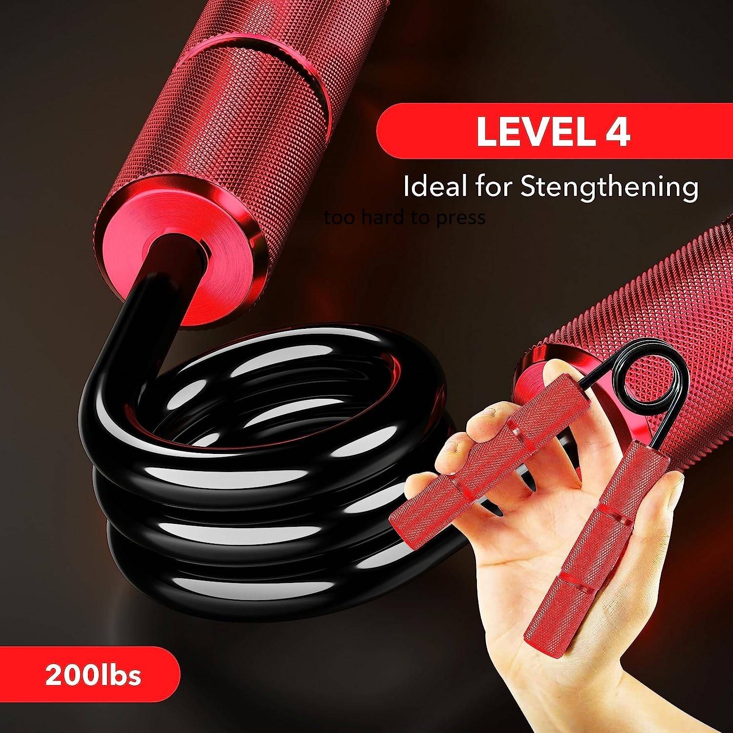 Deviant Buzz 200LBS Metal Hand Gripper - Image 4