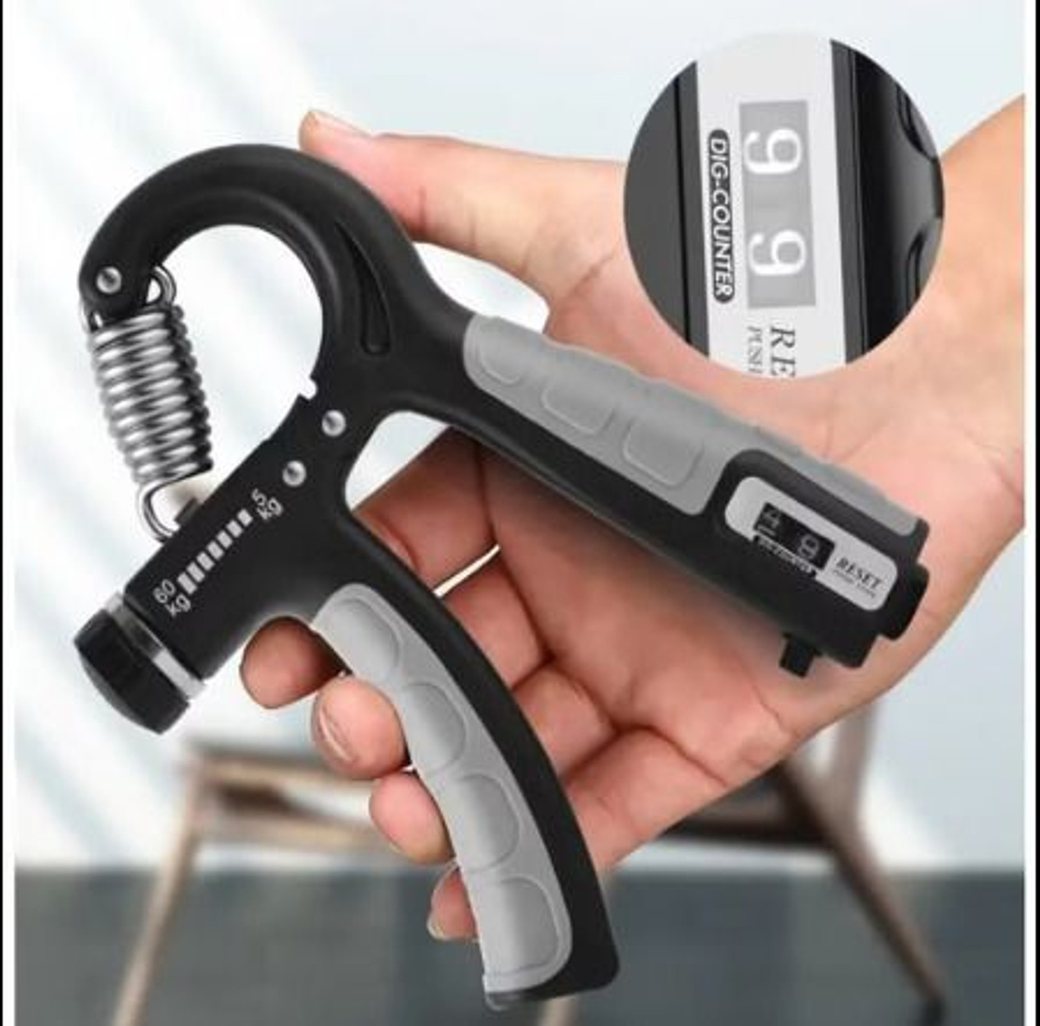 Image of UKARUS Digital Hand Grip And V-shape grip V-Shape Hand Gripper for Men Hand Grip /Fitness Grip