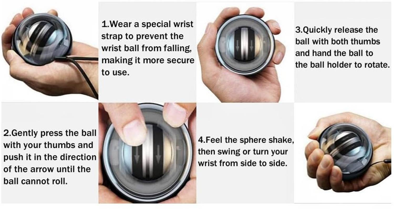 MAGHROLA Wrist Gyro Ball for Workout - Image 5