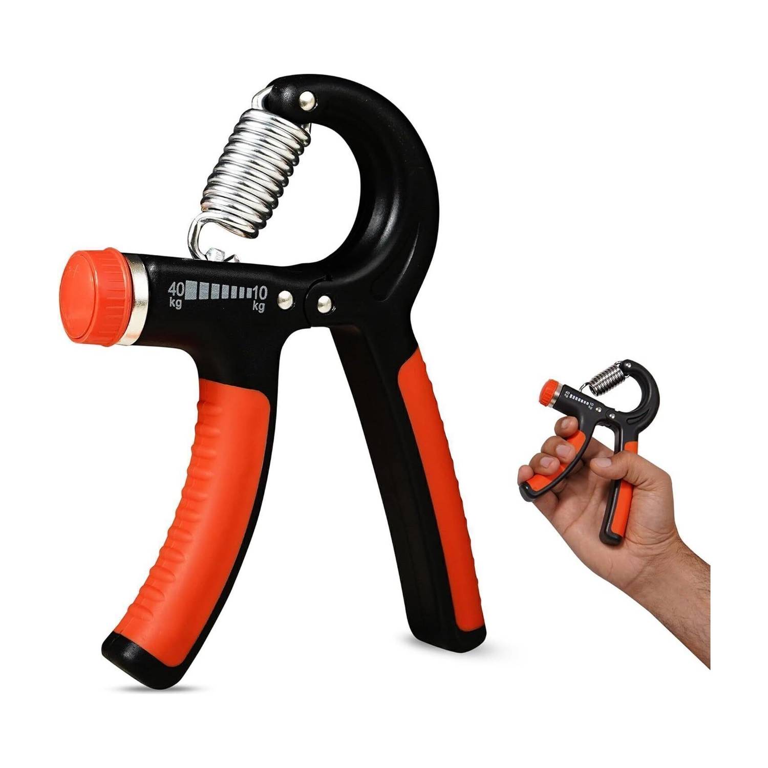 Manogyam 10kg Adjustable Hand Grip - Image 1