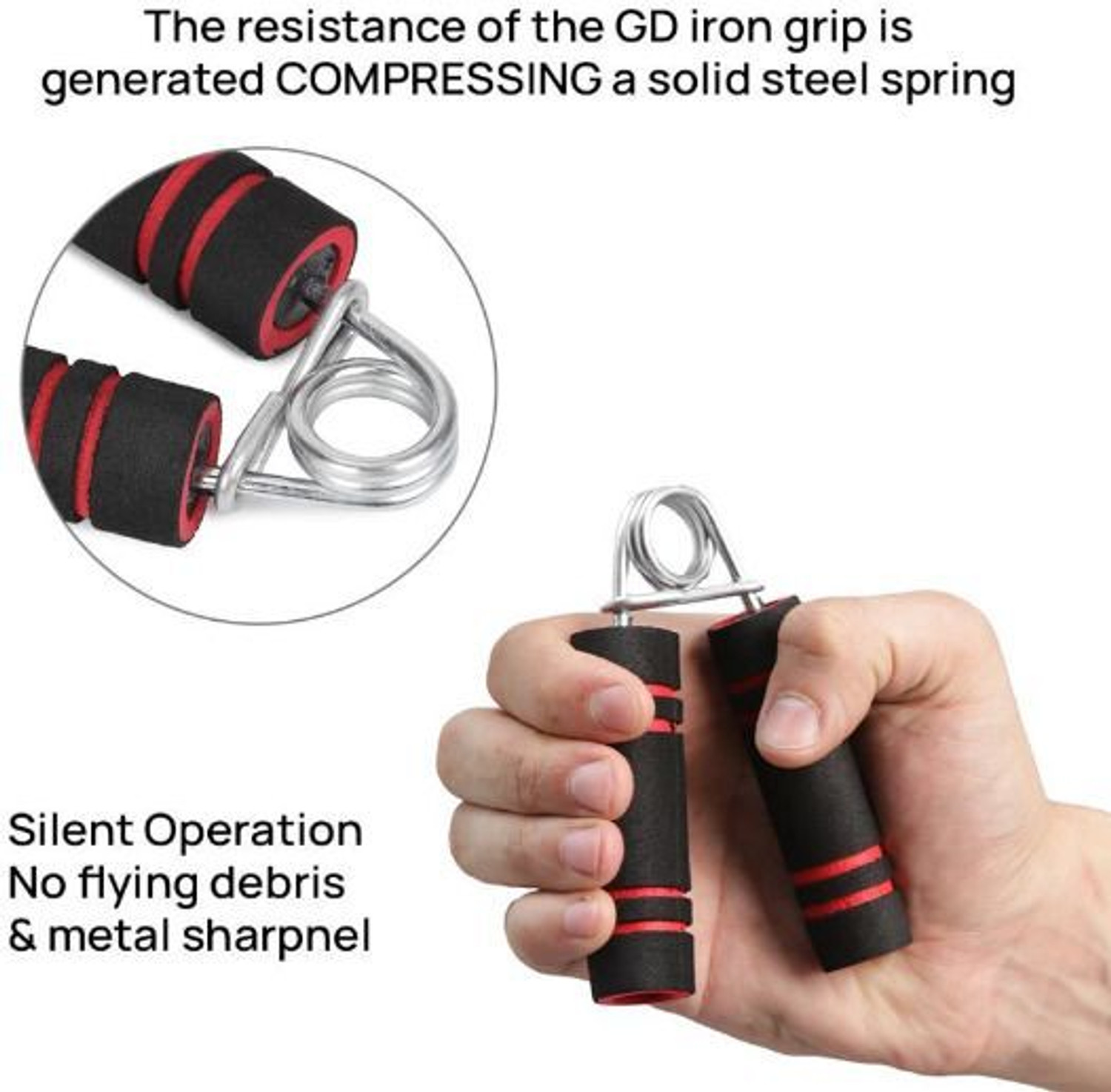 Image of UKARUS Digital Hand Grip And V-shape grip V-Shape Hand Gripper for Men Hand Grip /Fitness Grip
