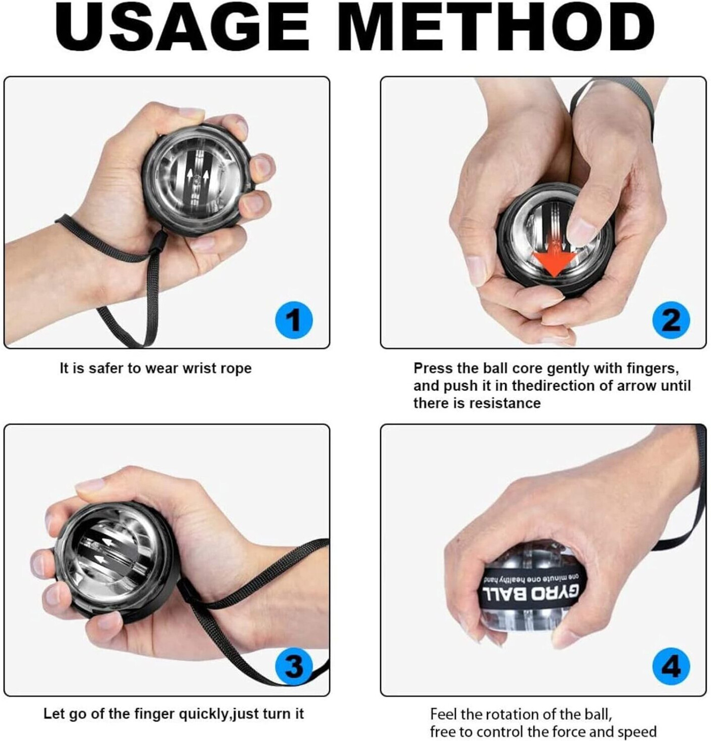 Image of PRIMENTERPRISE Comprehensive Arm & Hand Strengthener: Grip and Recovery Hand Grip /Fitness Grip