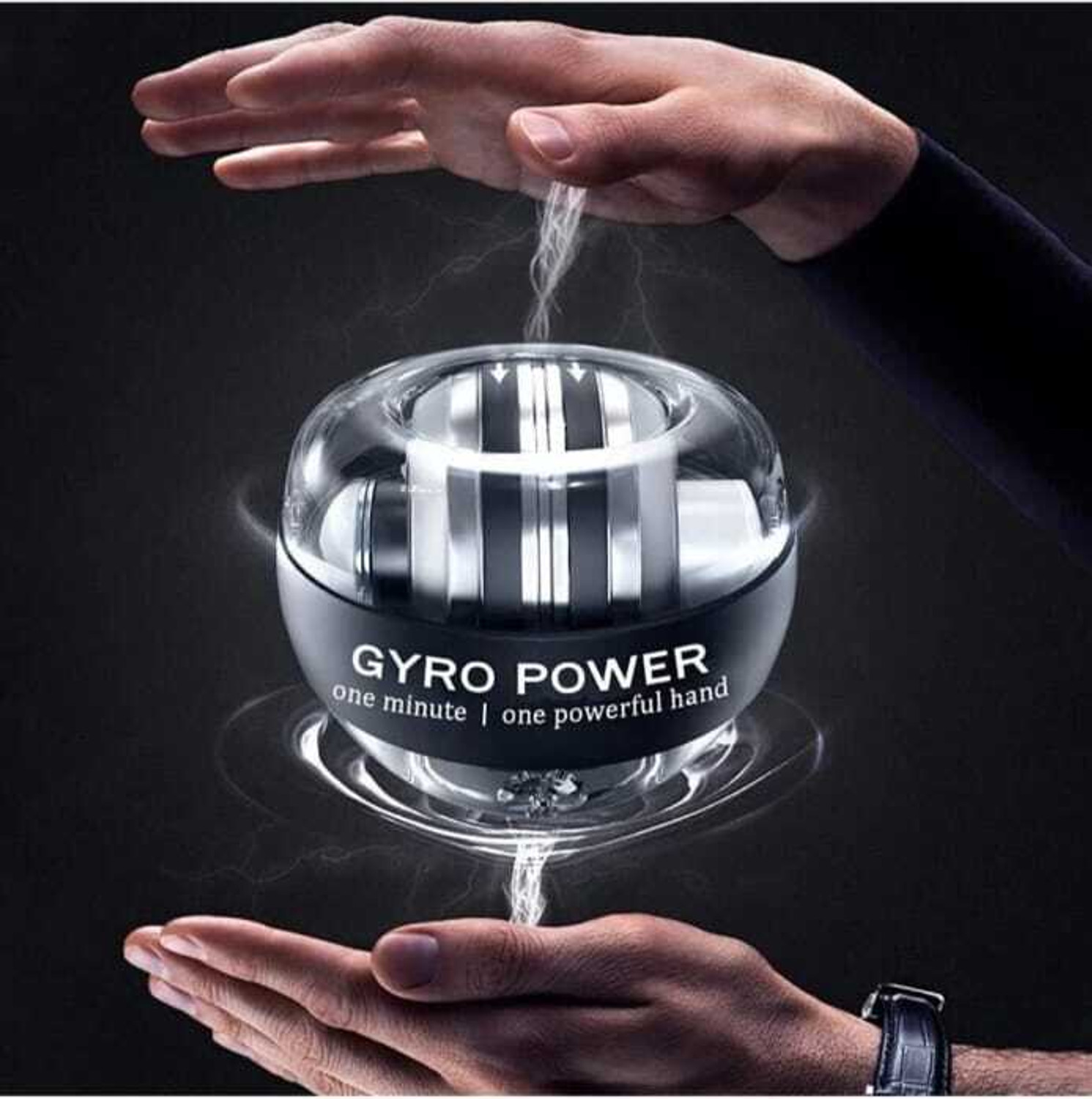 Image of NITYA ENTERPRISE Wrist Gyro Ball for Stronger Muscle and Bones Workout Strengthening Exerciser Hand Grip /Fitness Grip