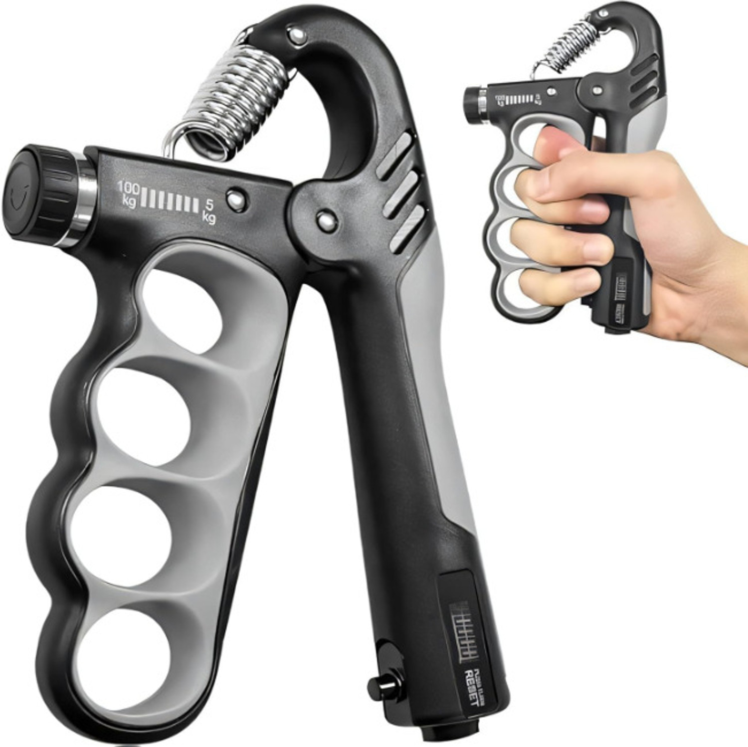 Image of UKARUS Ring counter Hand Grip Strength Trainer for Muscle Building, Forearm Exerciser Hand Grip /Fitness Grip