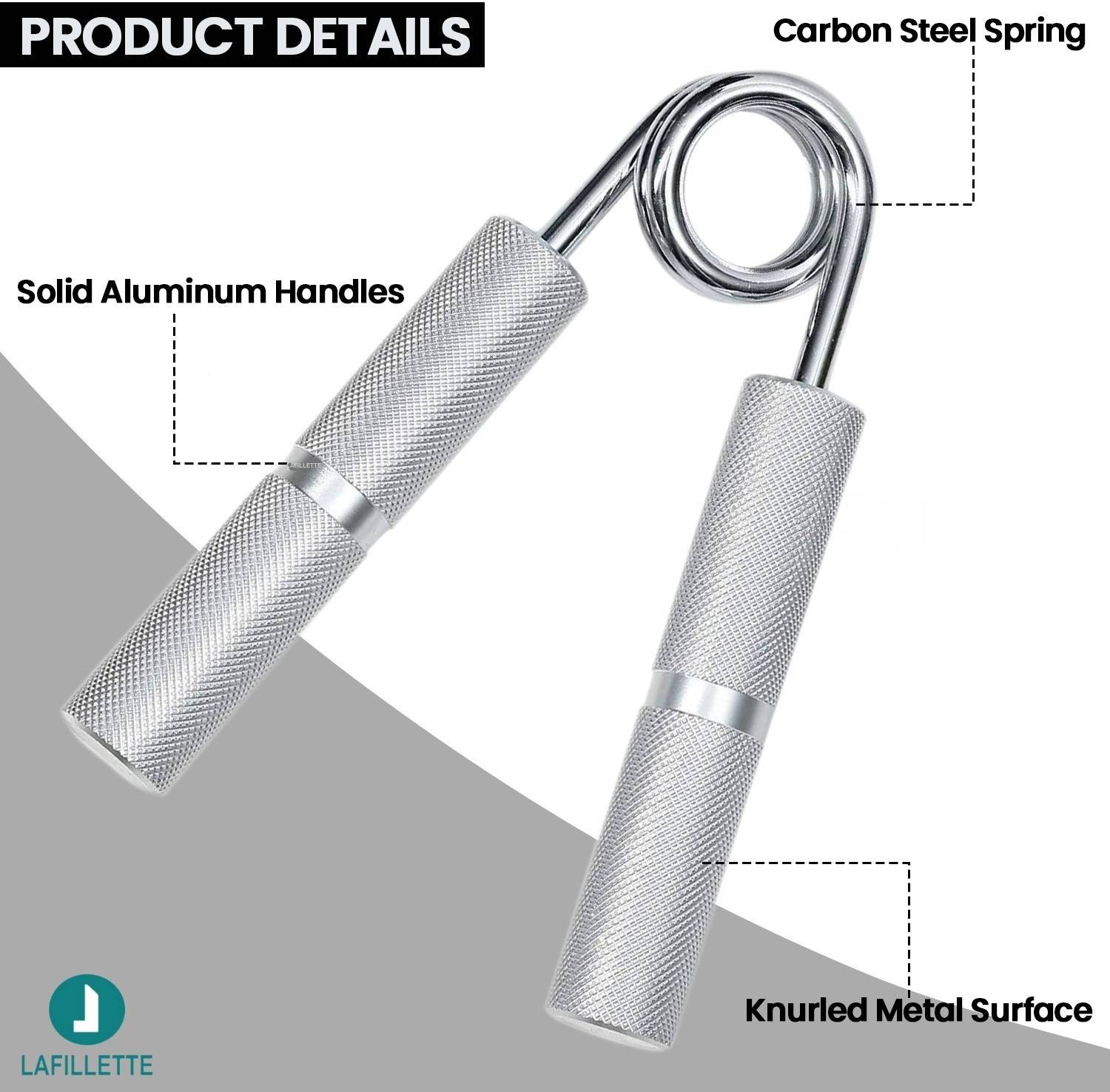 Lafillette Metal Hand Exerciser 150 Lbs - Image 2