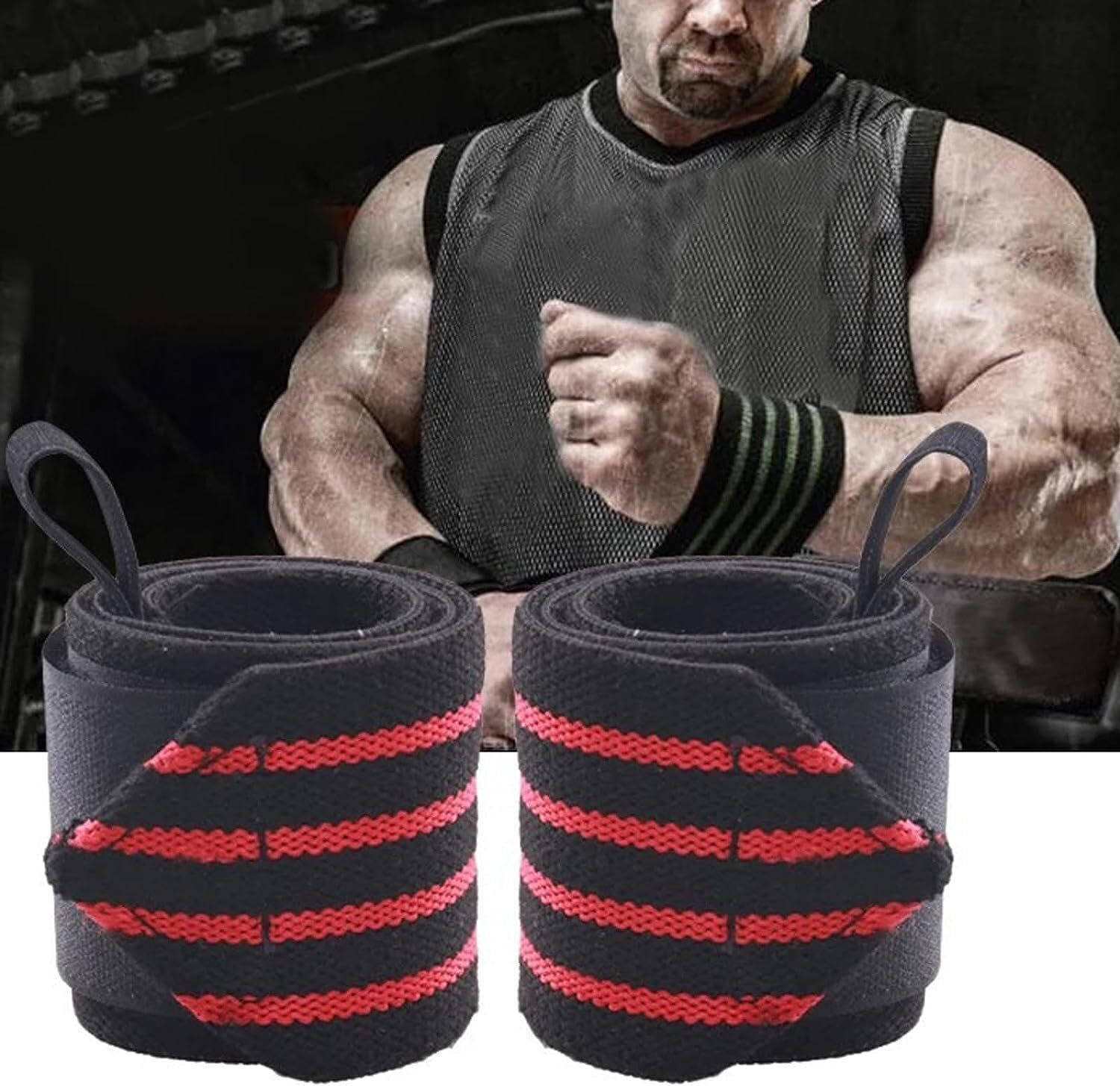 Image of BoldFire Adjustable Hand Grip Strengthener with Counter (5-100 kg) & Wrist Support Hand Grip /Fitness Grip