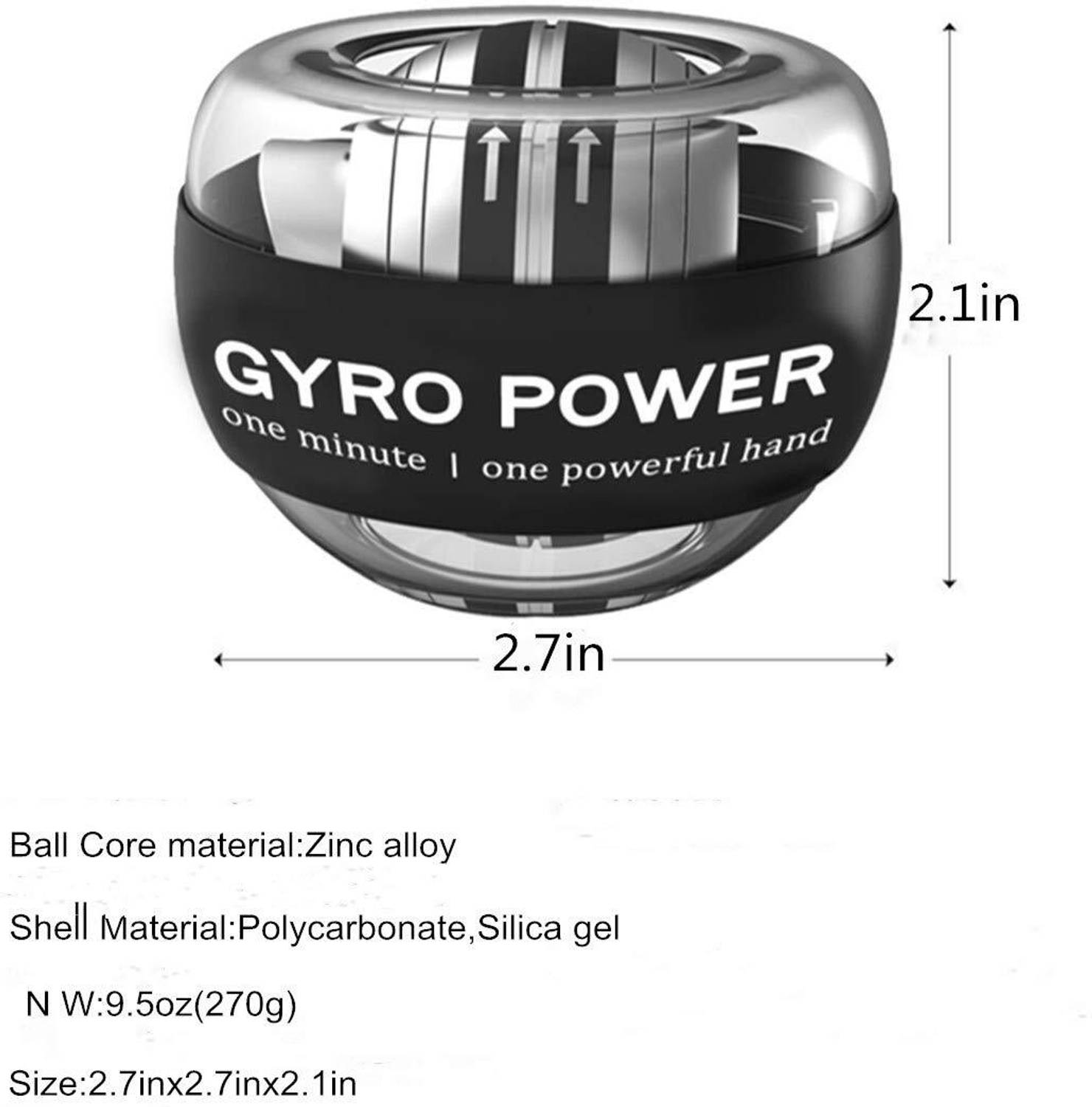 mahira GYROFIT Pro Wrist Power Ball - Image 2