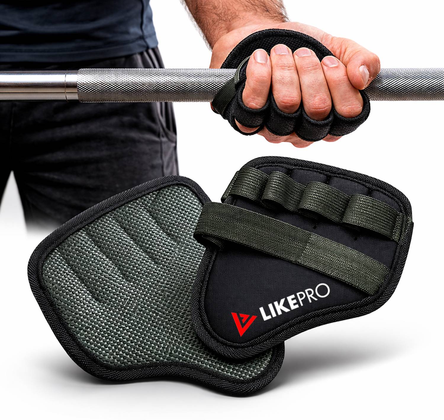 LIKEPRO Premium Lifting Grips Gloves - Image 1