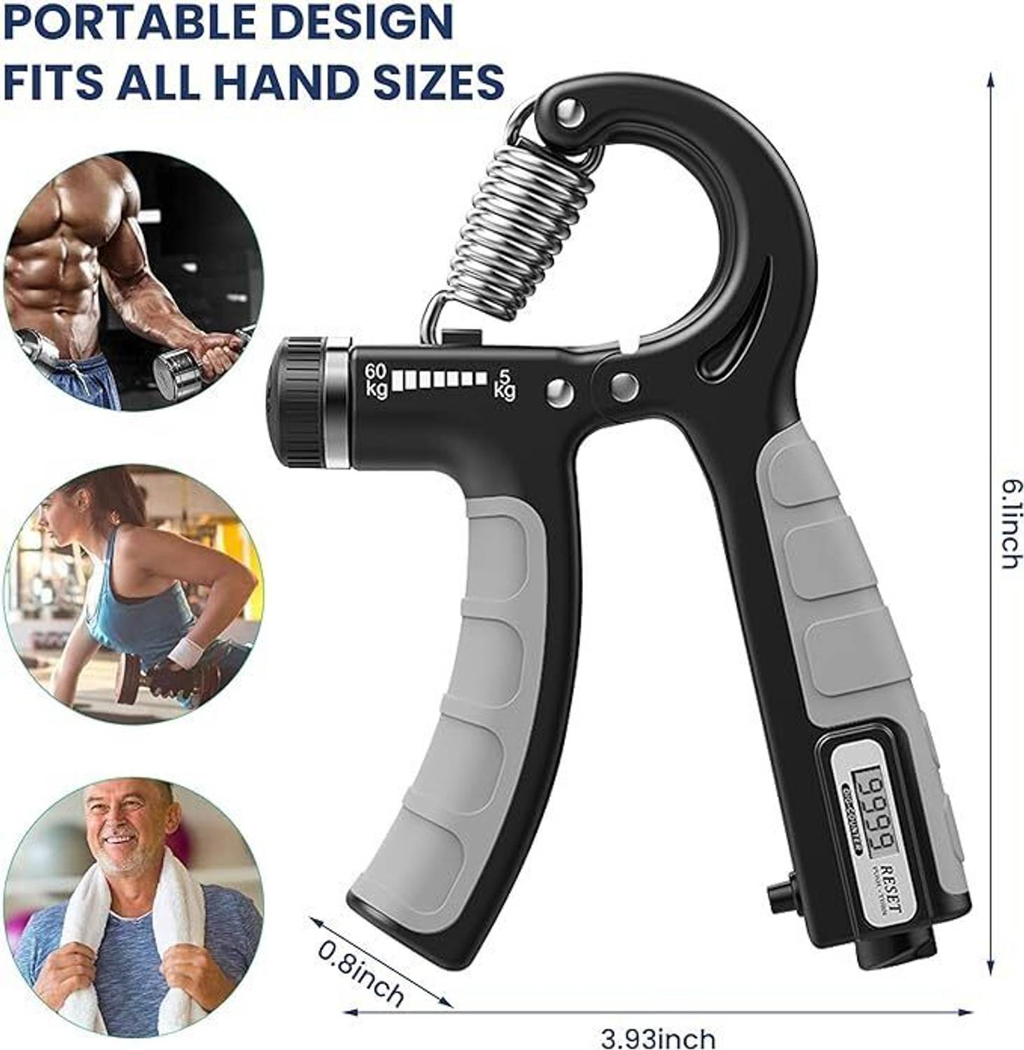 iamalot Counter Hand Gripper Strengthener - Image 2