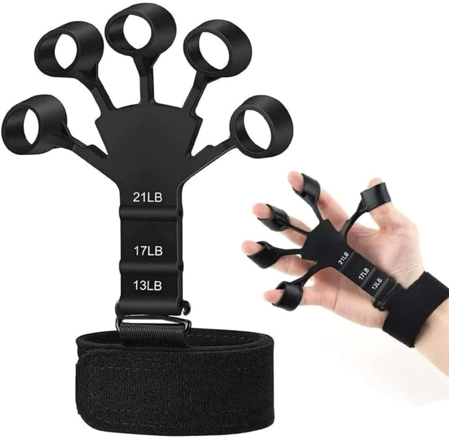Image of WARRIO Hand Grip Exercise Ball for Finger Strength Training Men Women Hand Grip /Fitness Grip
