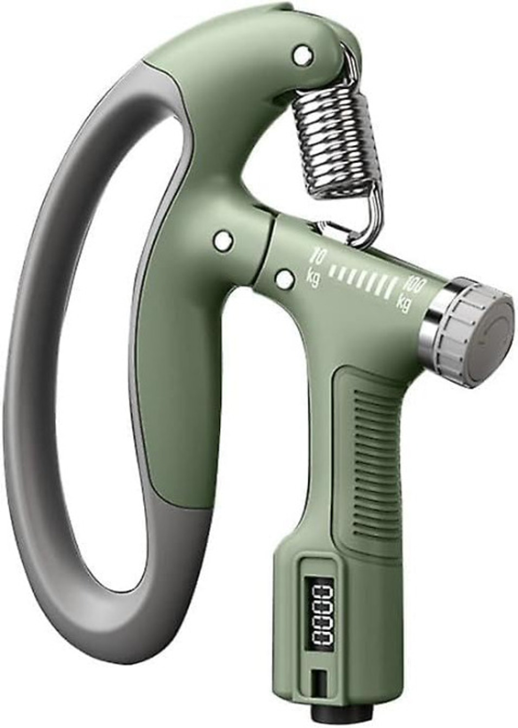 Image of UKARUS D- Shaped Hand Gripper With Counter Timer| Hand Grip 100KG Strengthener Hand Grip /Fitness Grip