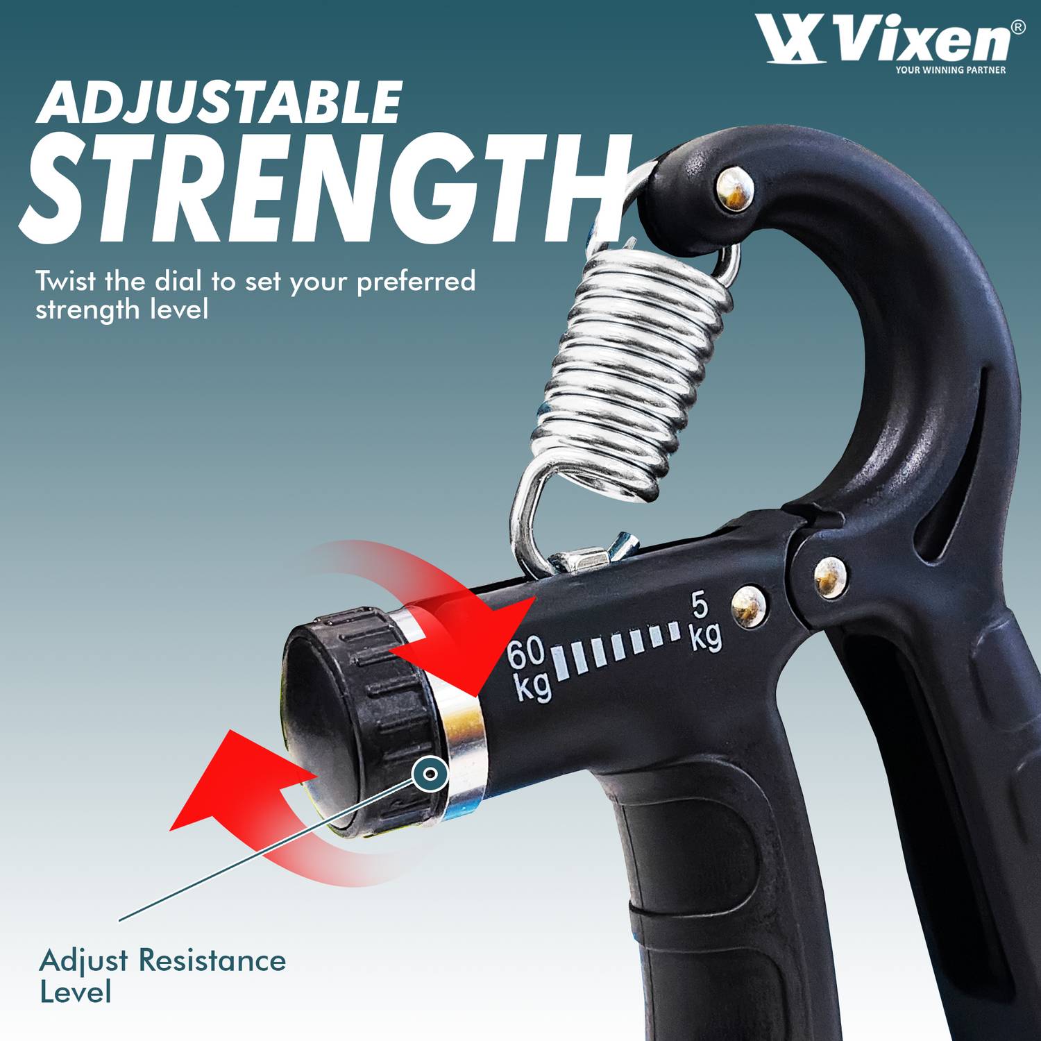 Vixen Force Hand Grip Fitness Grip - Image 2