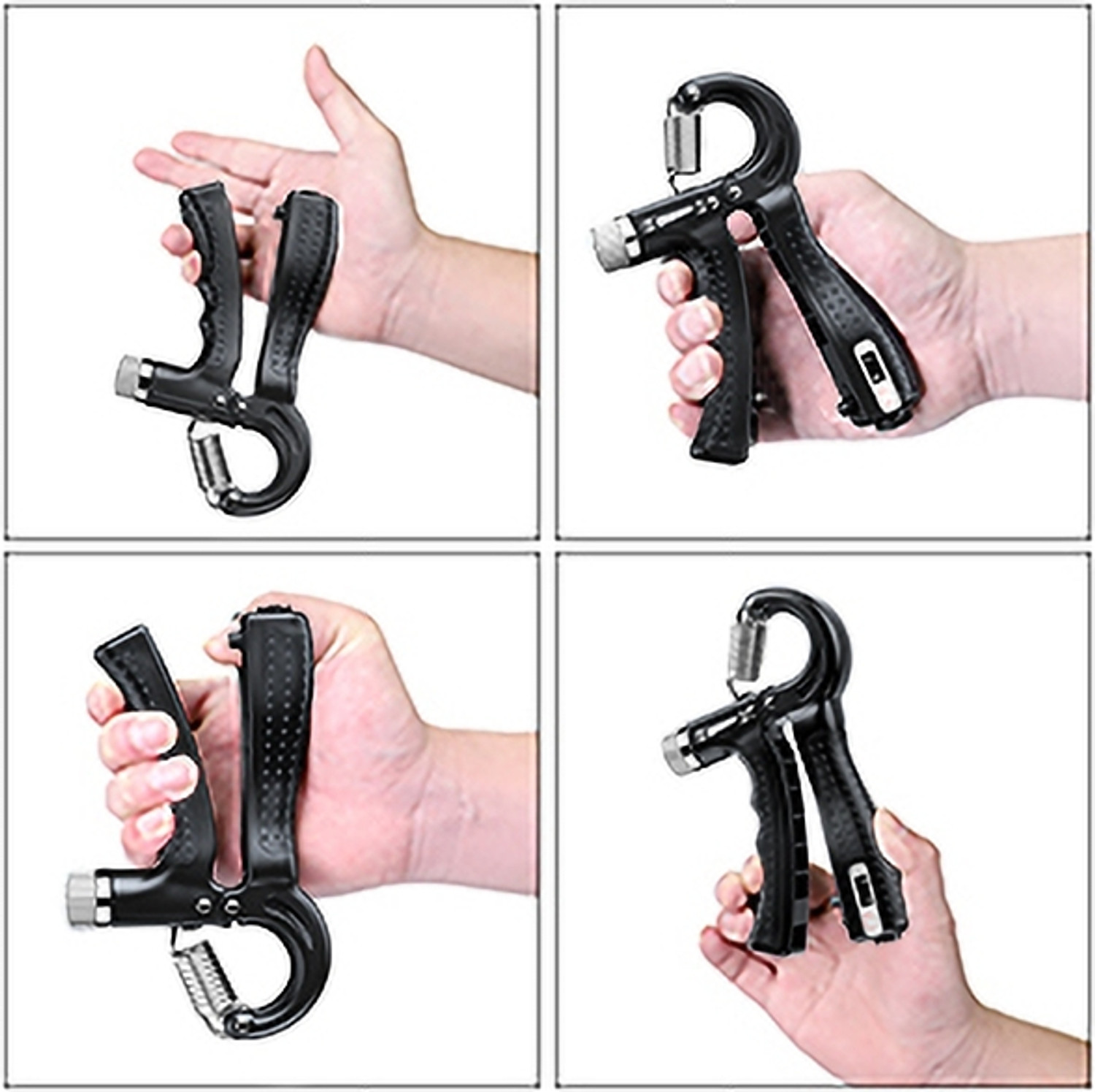 Image of BoldFire Double Toning tube and adjustable hand grip with counter body Resistance Tube Hand Grip /Fitness Grip