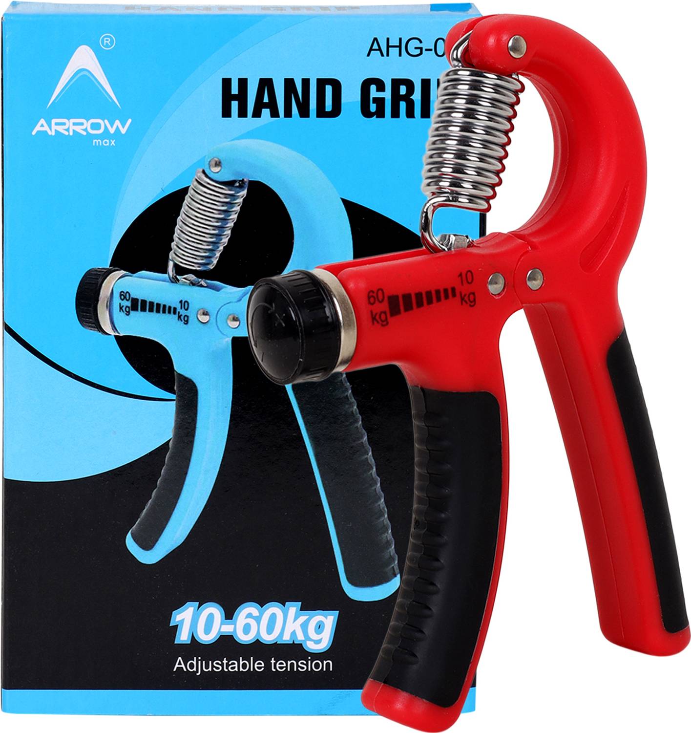 ArrowMax Adjustable Handgrip Gripper Forearm Stength Wrist Exerciser Adjustable Hand Grip/Fitness Grip