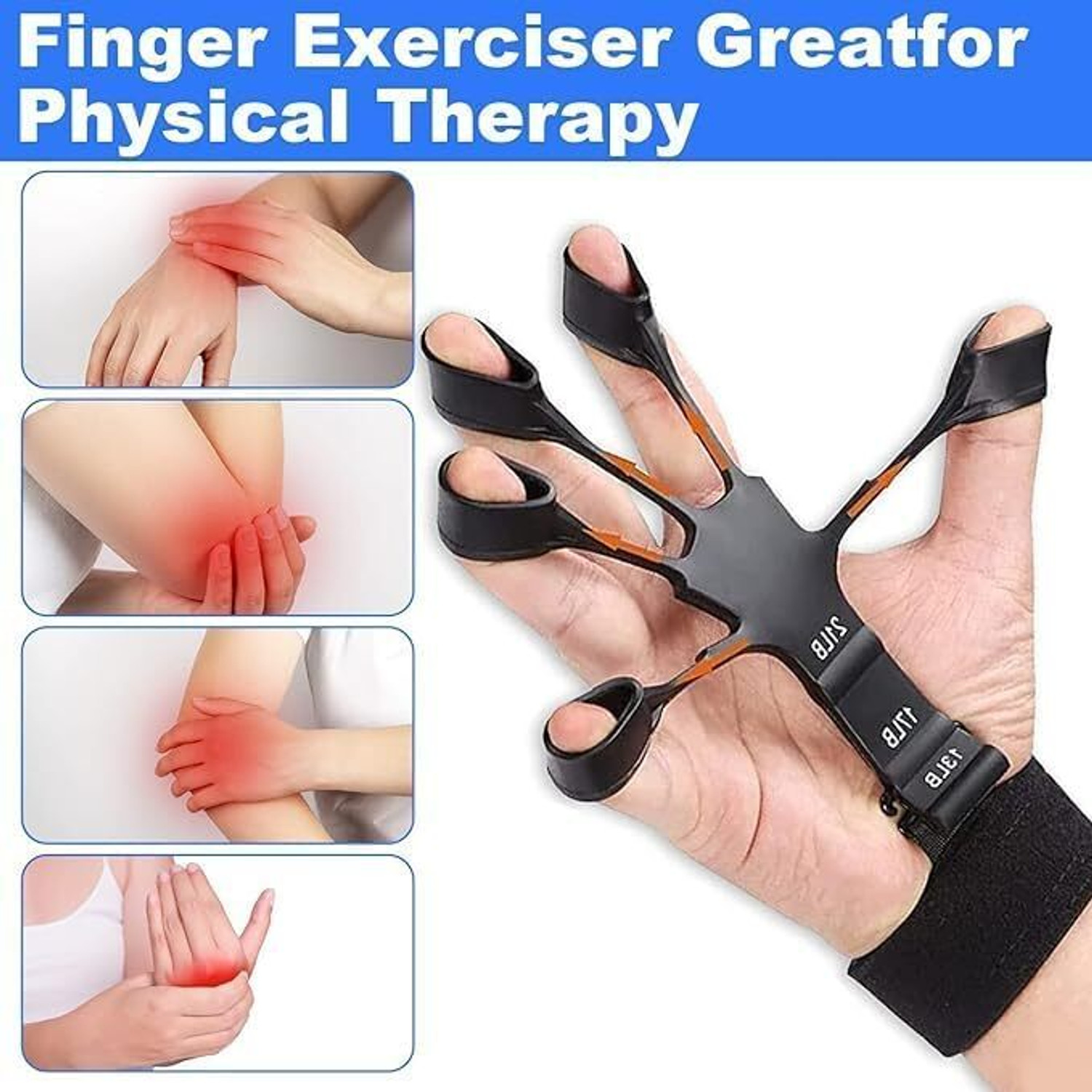 Image of WARRIO Hand Grip Exercise Ball for Finger Strength Training Men Women Hand Grip /Fitness Grip