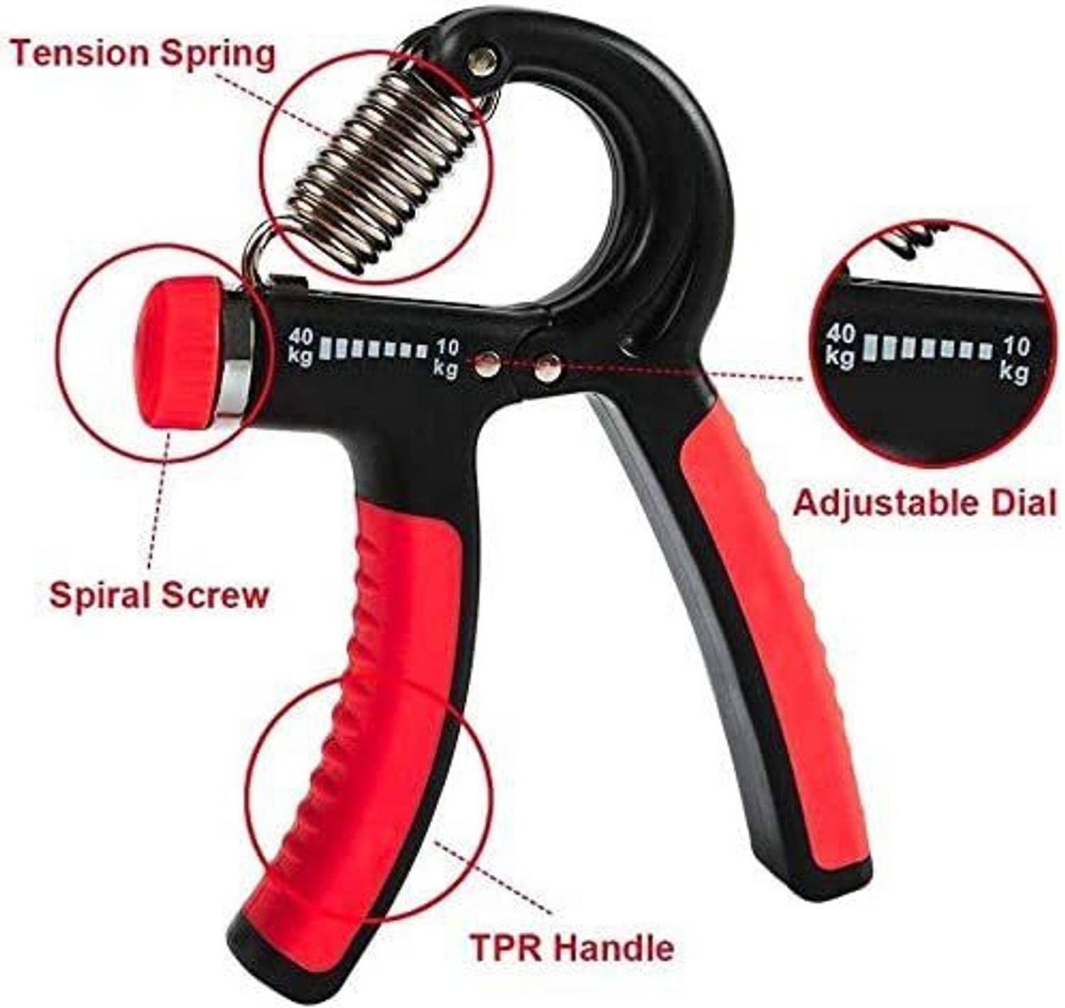 Fitness Hand Grip Strengthener Adjustable - Image 2