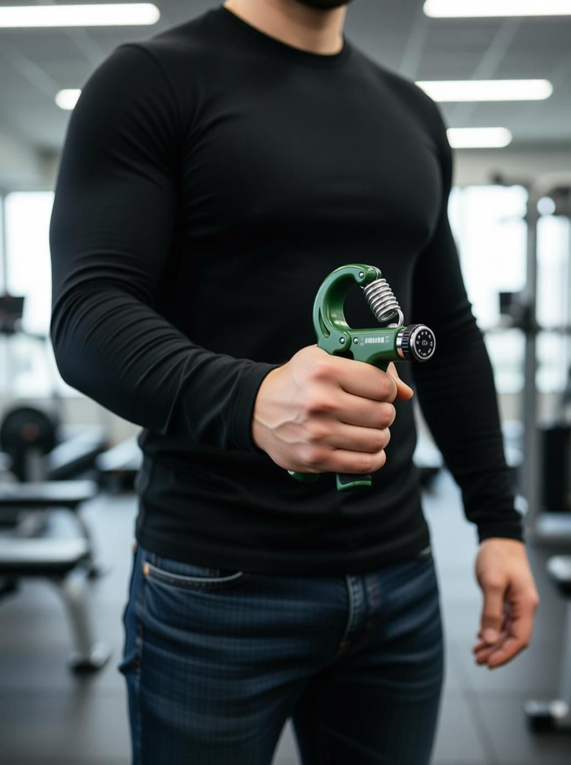 Image of Pheonix Hand Grip Strengthener Gripper With Rep Counter Fingers Exercise Workout Hand Grip /Fitness Grip