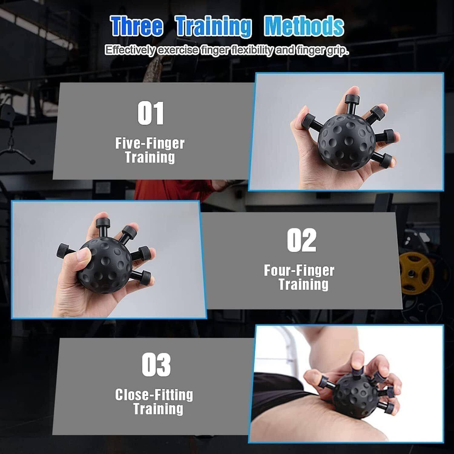 zontic Finger Grip Exercise Hand Grip - Image 3
