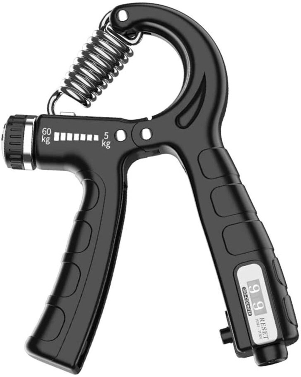 Image of Fitnesstricks 5KG To 60KG Weight Adjustable Professional Counter Hand Gripper for Men & Women Hand Grip /Fitness Grip