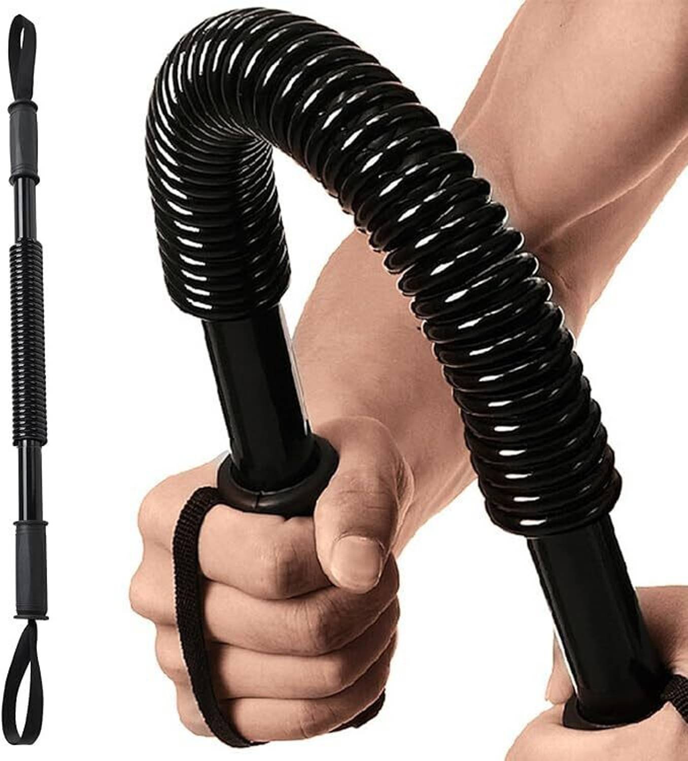 BSCENT Power Twister Bar | Full Upper Body Workout| Upper Body Exercise For Chest Hand Grip/Fitness Grip