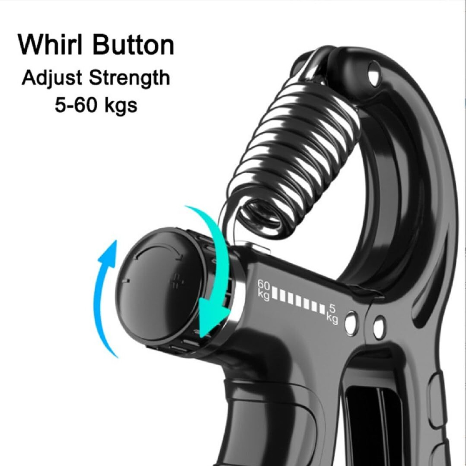 Image of FITNESSMIX Adjustable Counter Hand & Finger Grip For Improving Strength & Flexibility-Combo Hand Grip /Fitness Grip