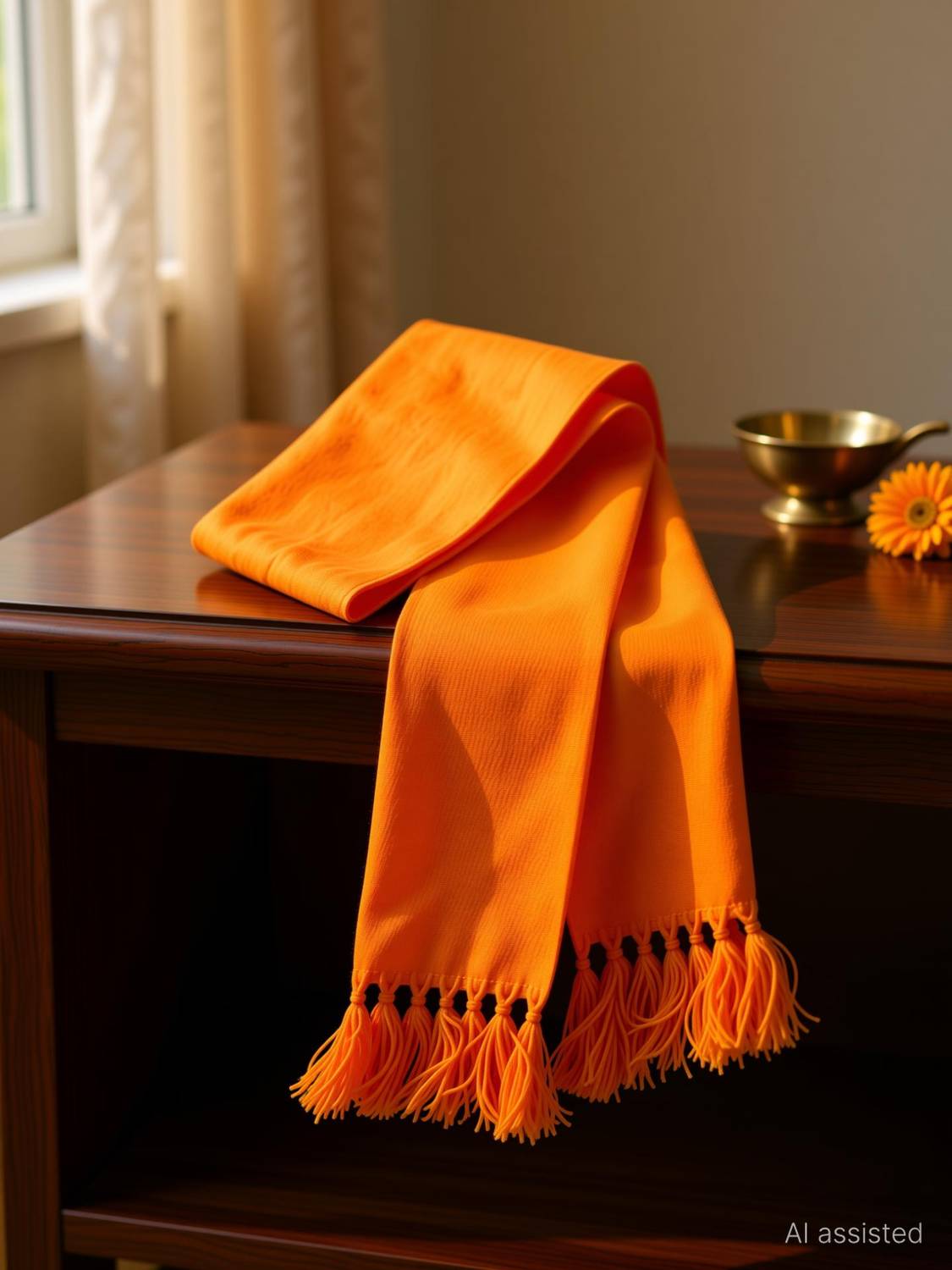 PREMIUM BHAGWA PATKA/SCARF/MUFFLER Body Flag 101.6 cm x 25.4 cm by 10X-PRO