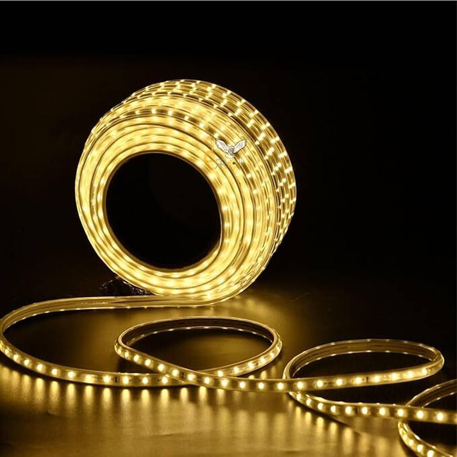 さわでぃ Svah 1560 LEDs 13 m Yellow Steady Strip Rice Lights Price in India