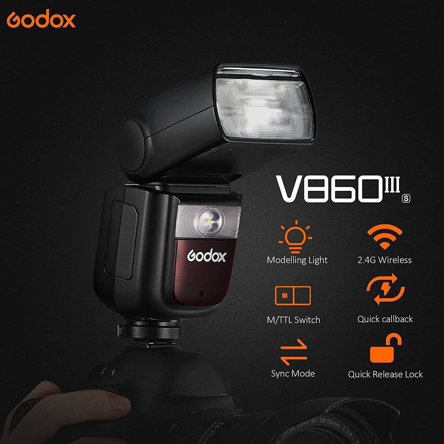 GODOX V860III-S Flash - GODOX : Flipkart.com