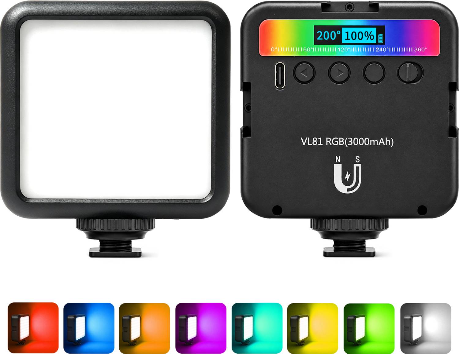 CEROAN Mini Influencer Video Light
